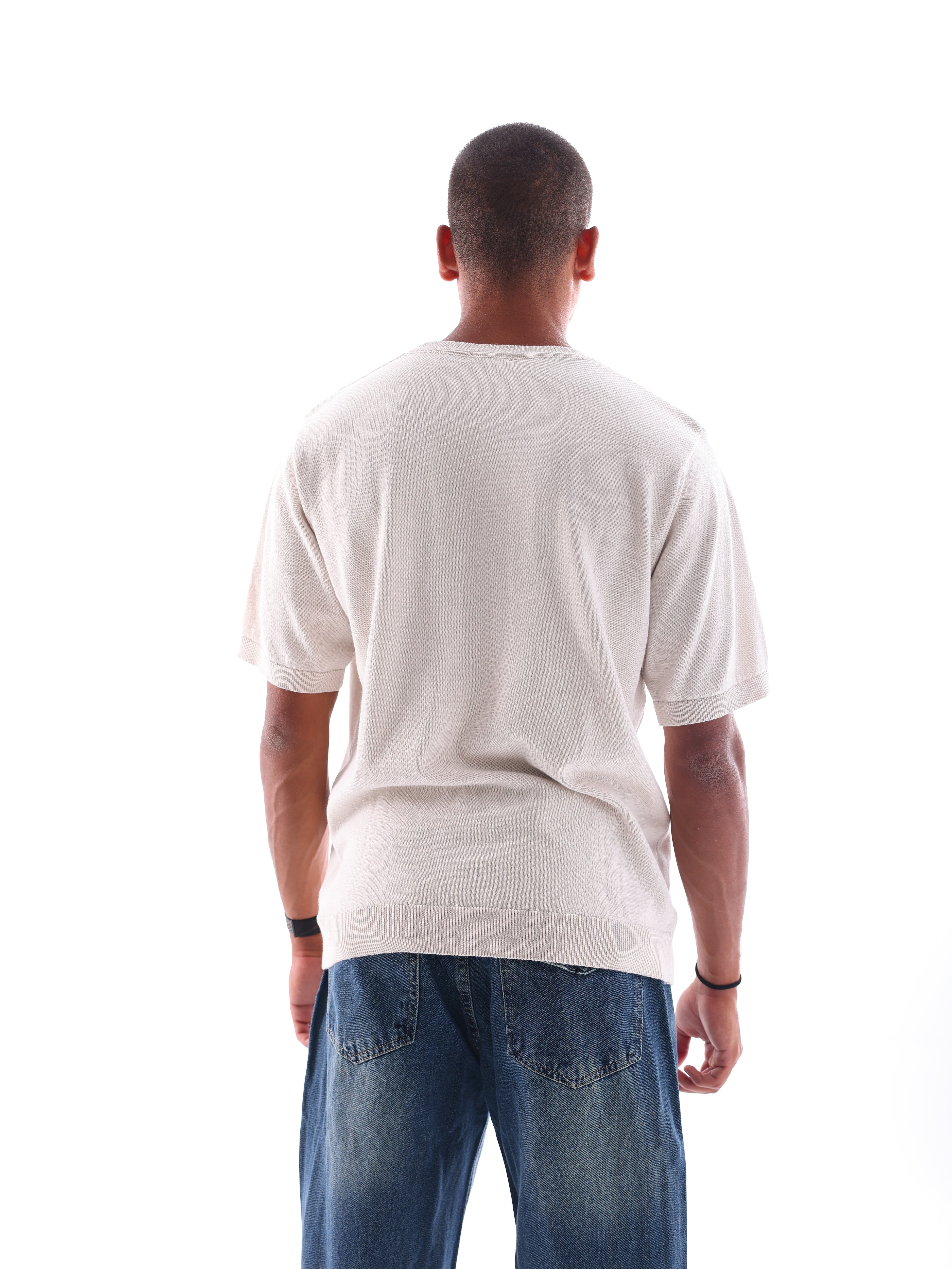 Round Knitted T-Shirt