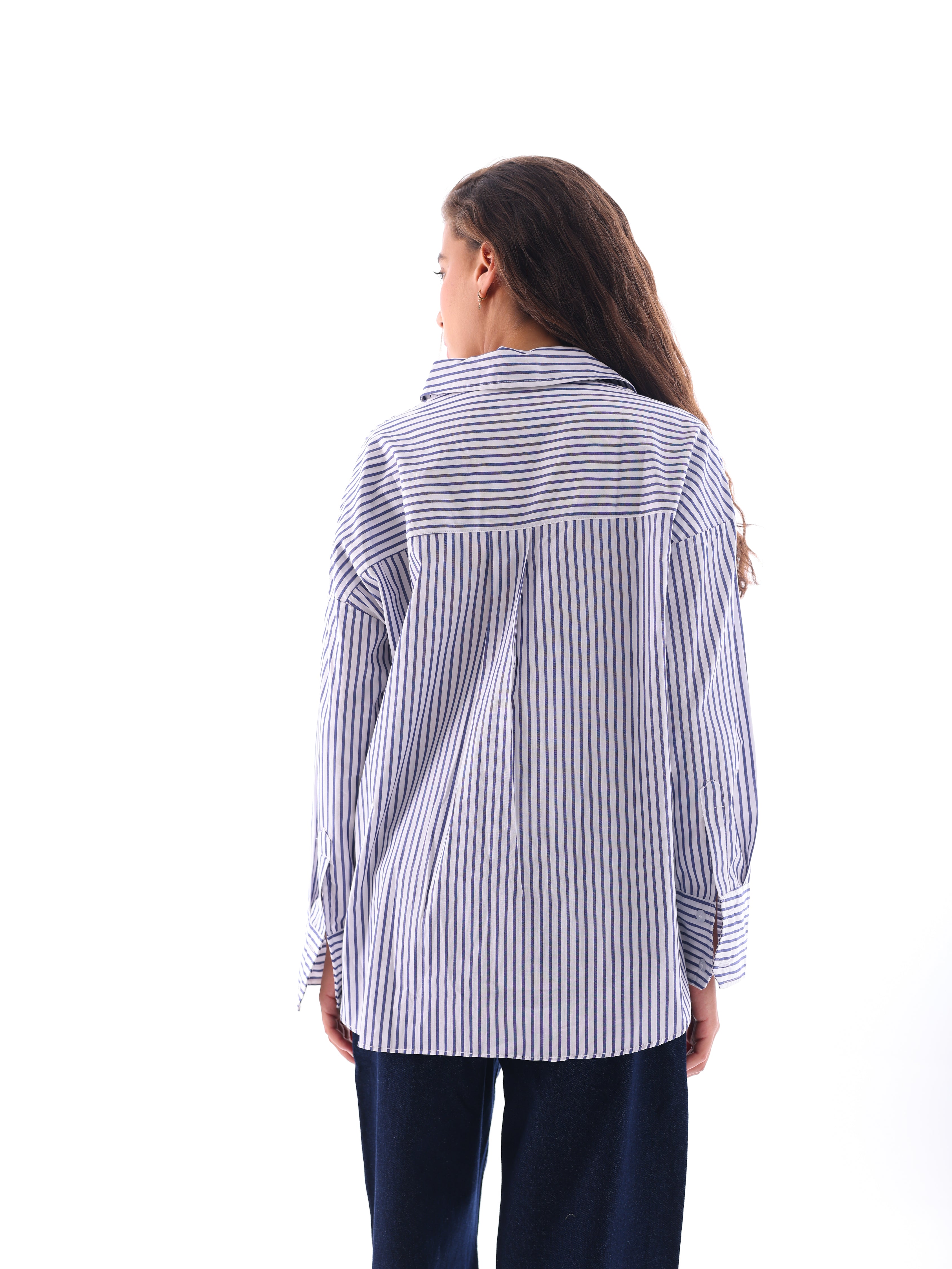 Poplin Striped Shirt
