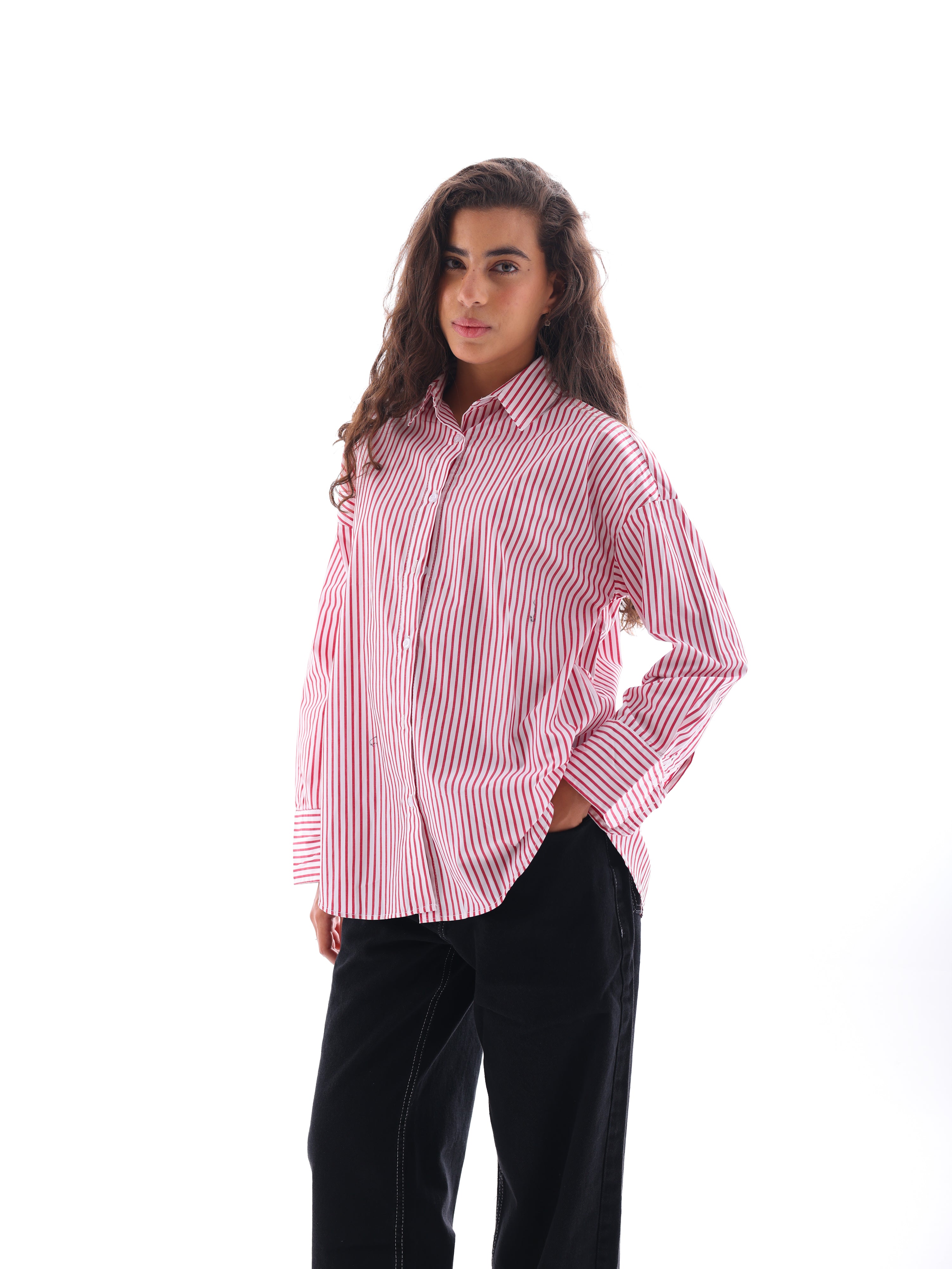 Poplin Striped Shirt