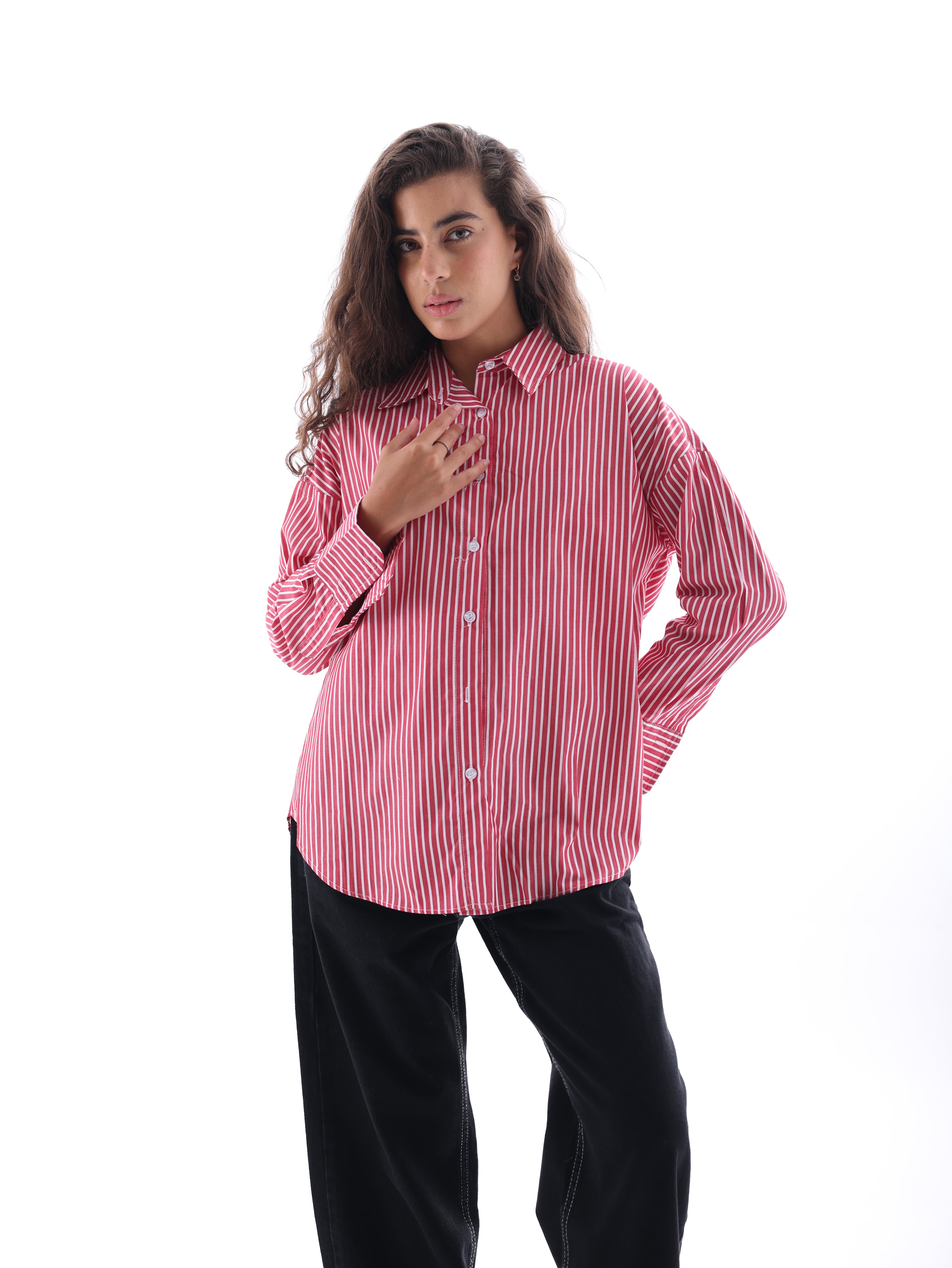 Poplin Striped Shirt
