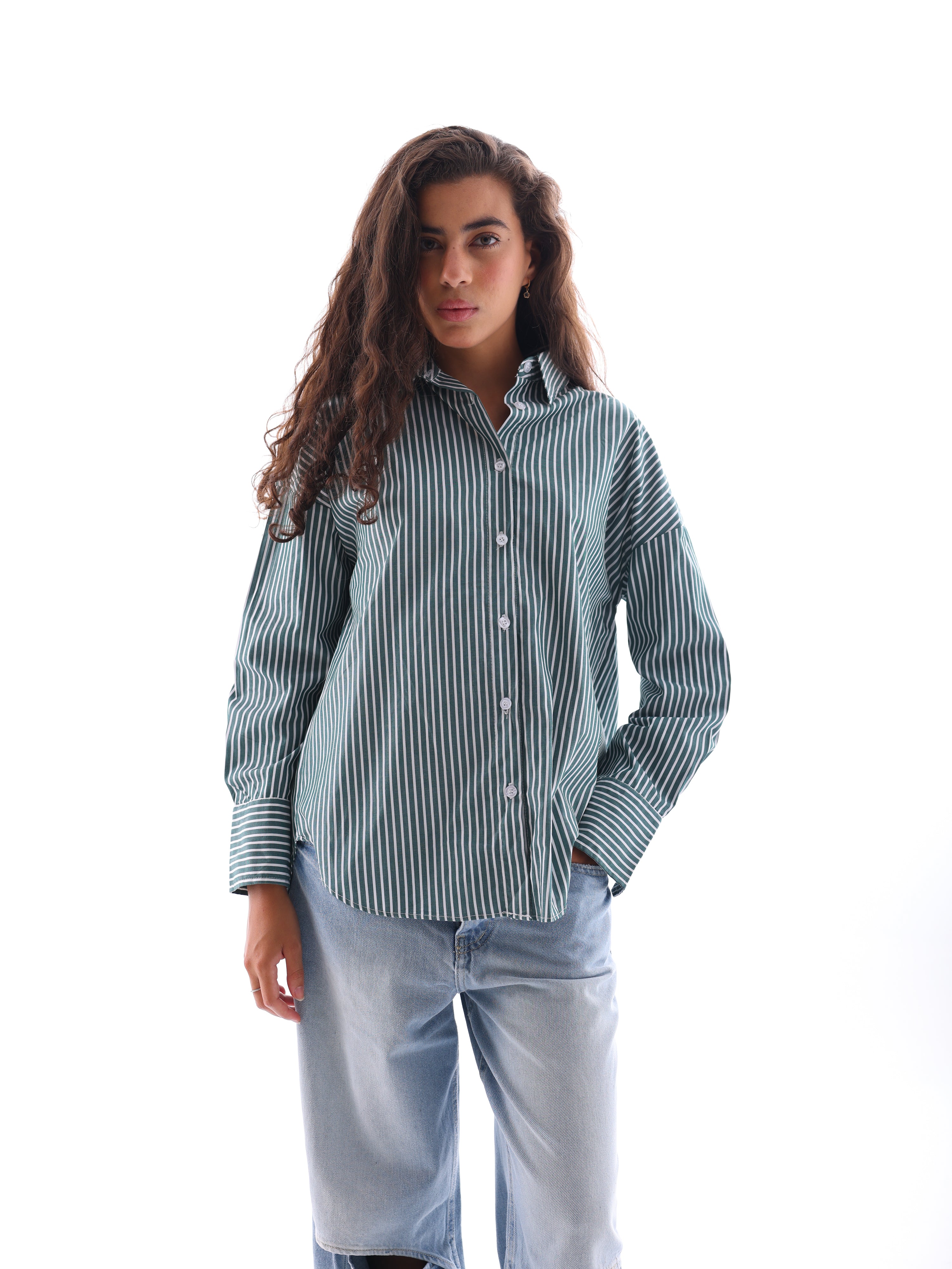Poplin Striped Shirt