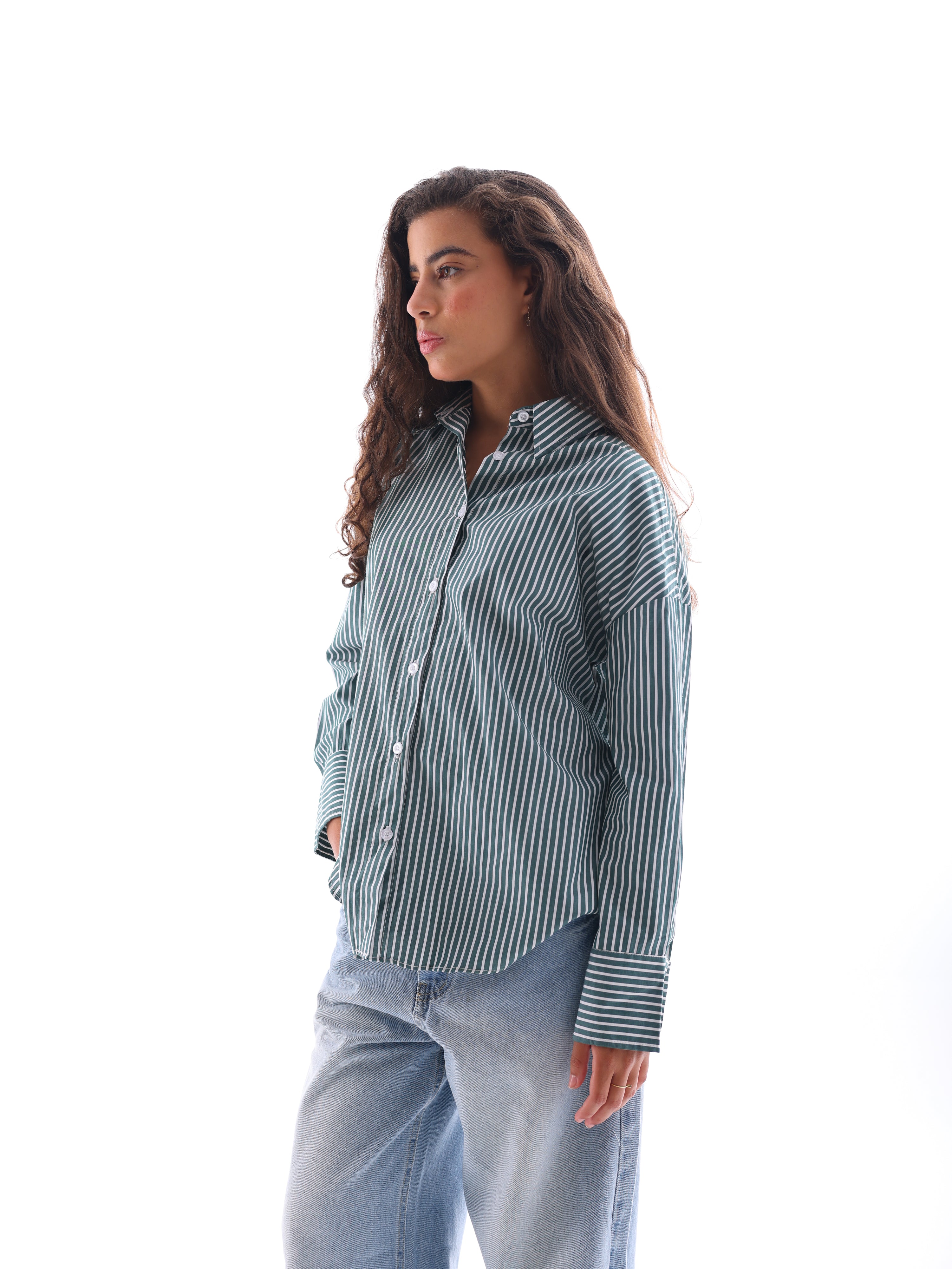 Poplin Striped Shirt