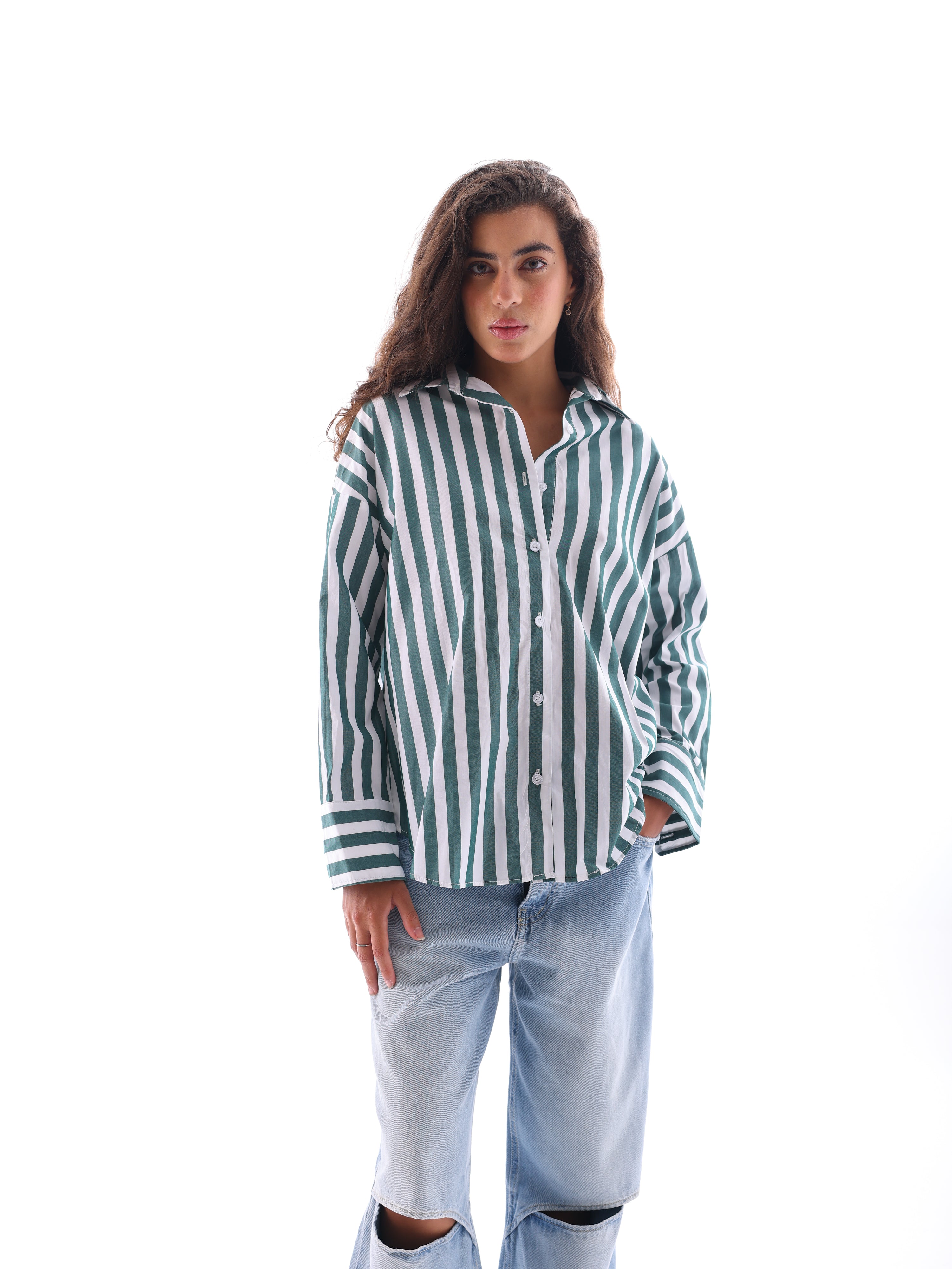 Poplin Striped Shirt