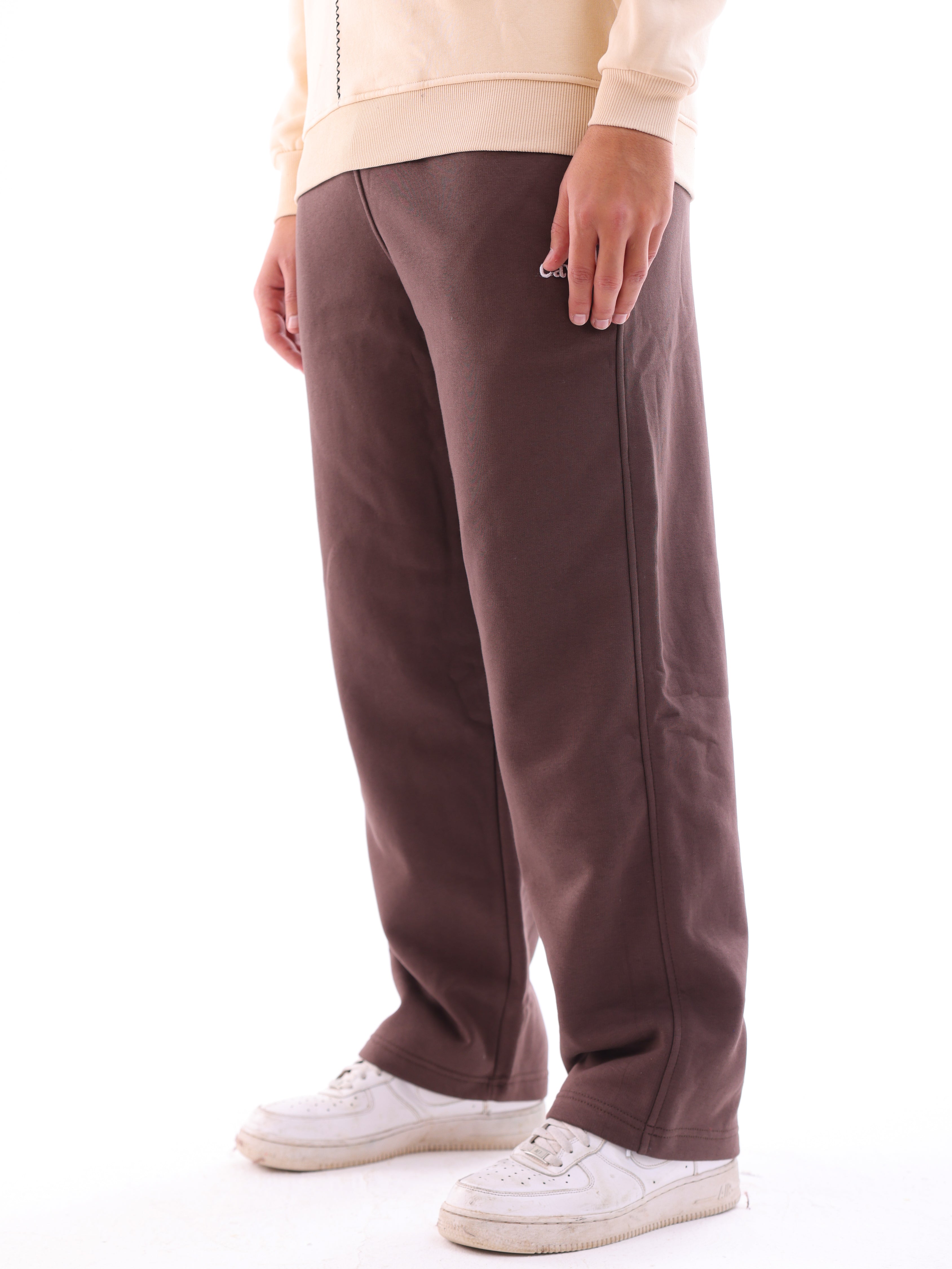 Wide-Leg Sweatpants
