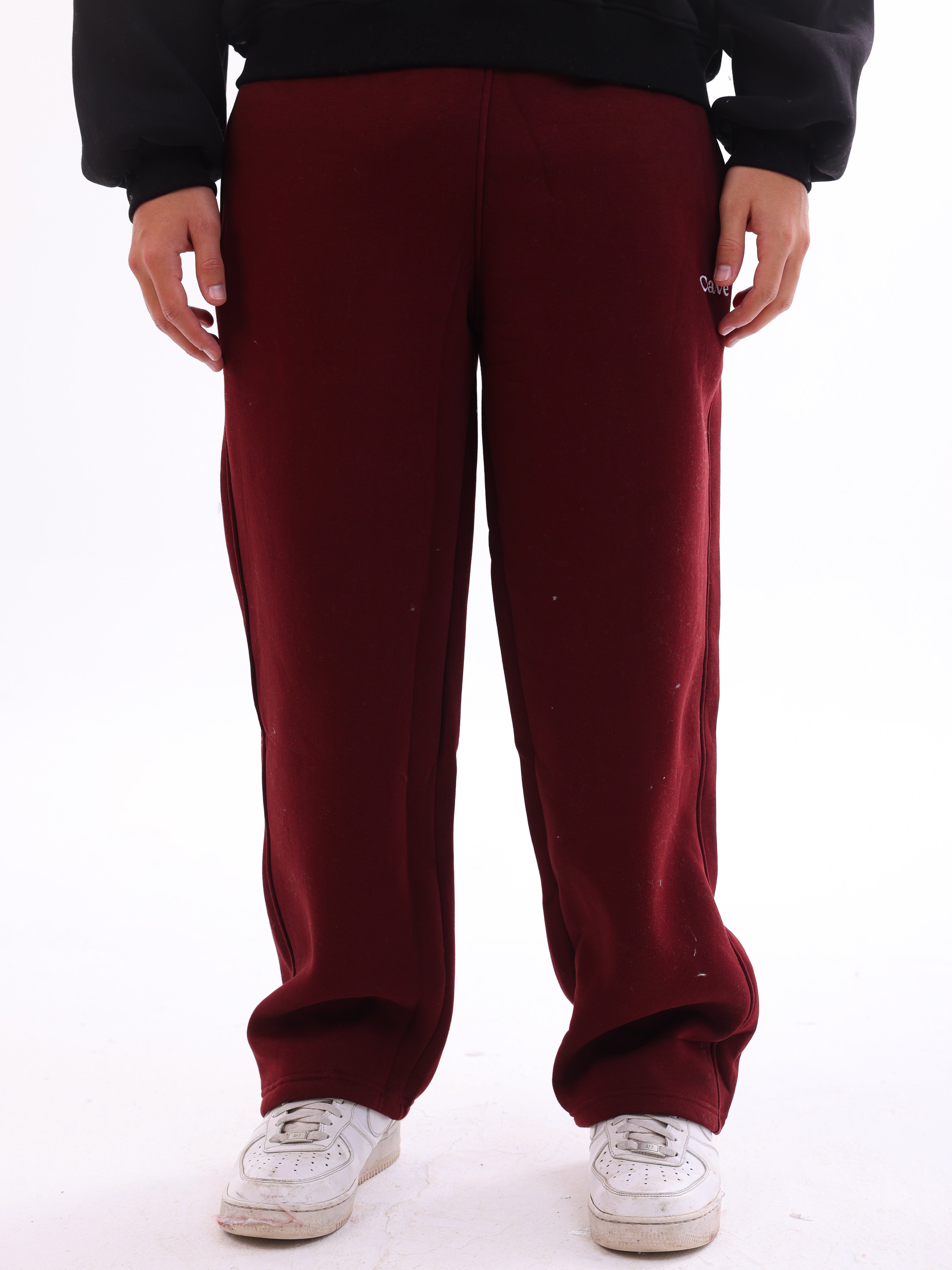 Wide-Leg Sweatpants