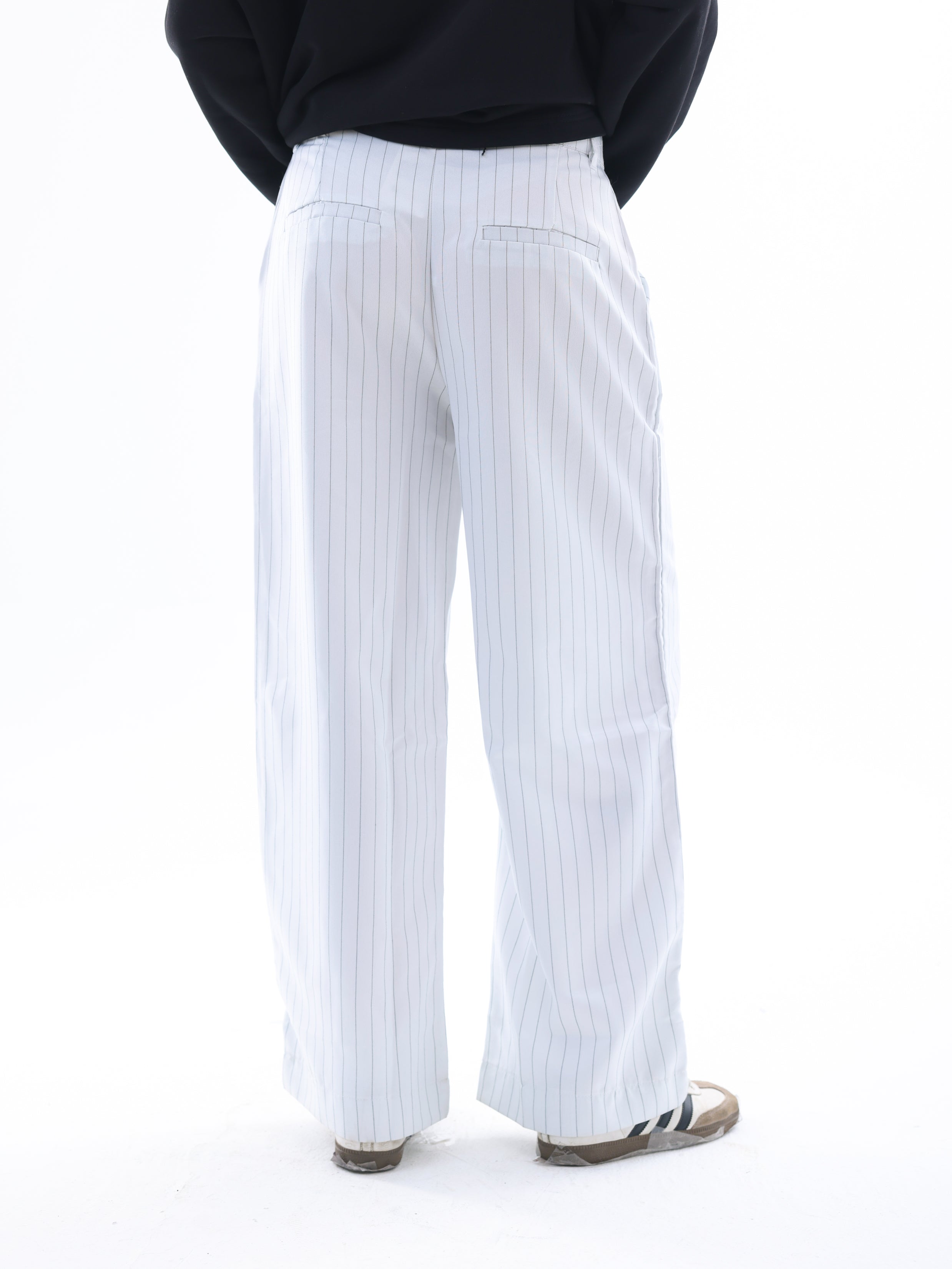 Pinstriped Pants