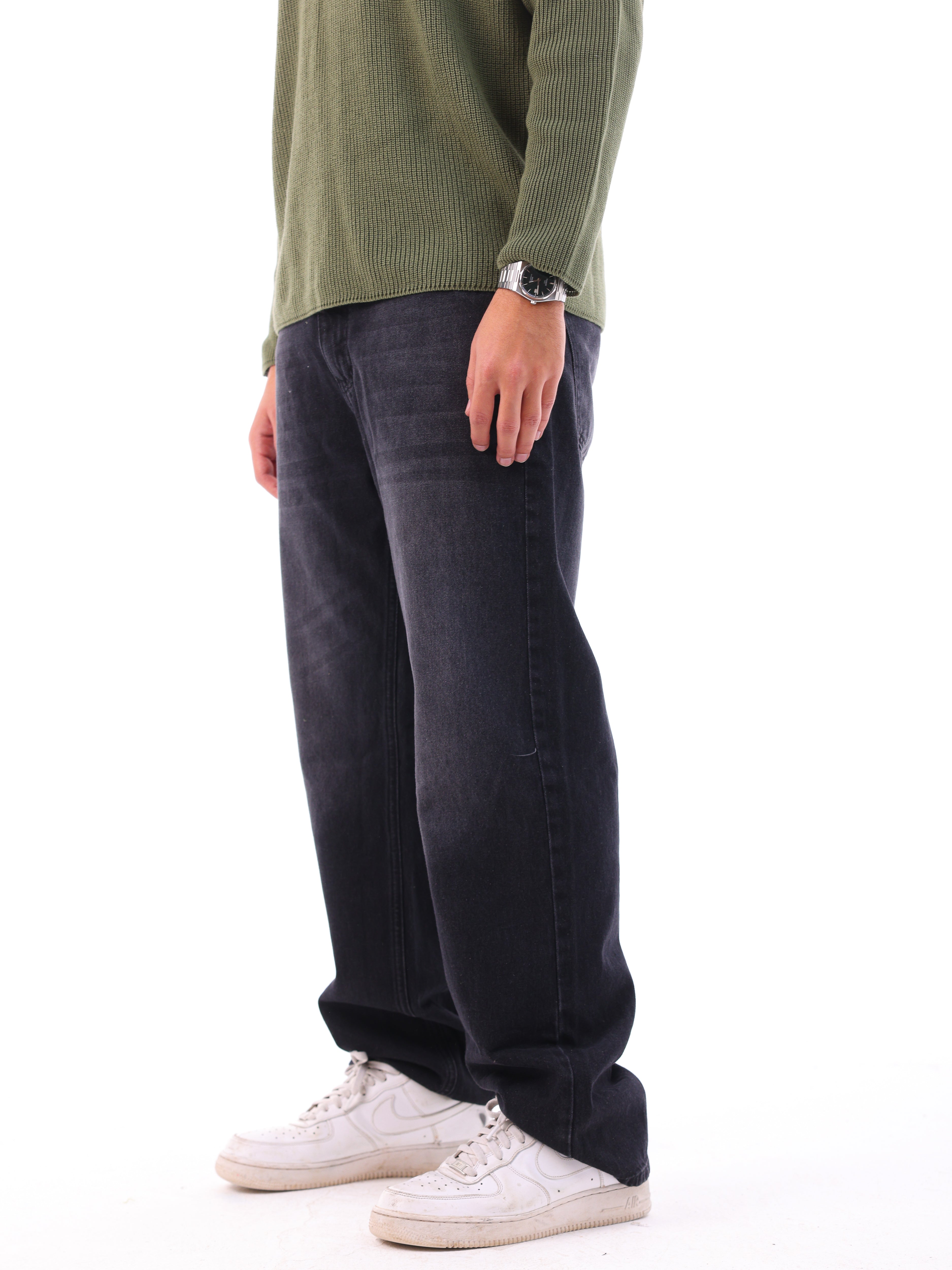 Washed Baggy Denim