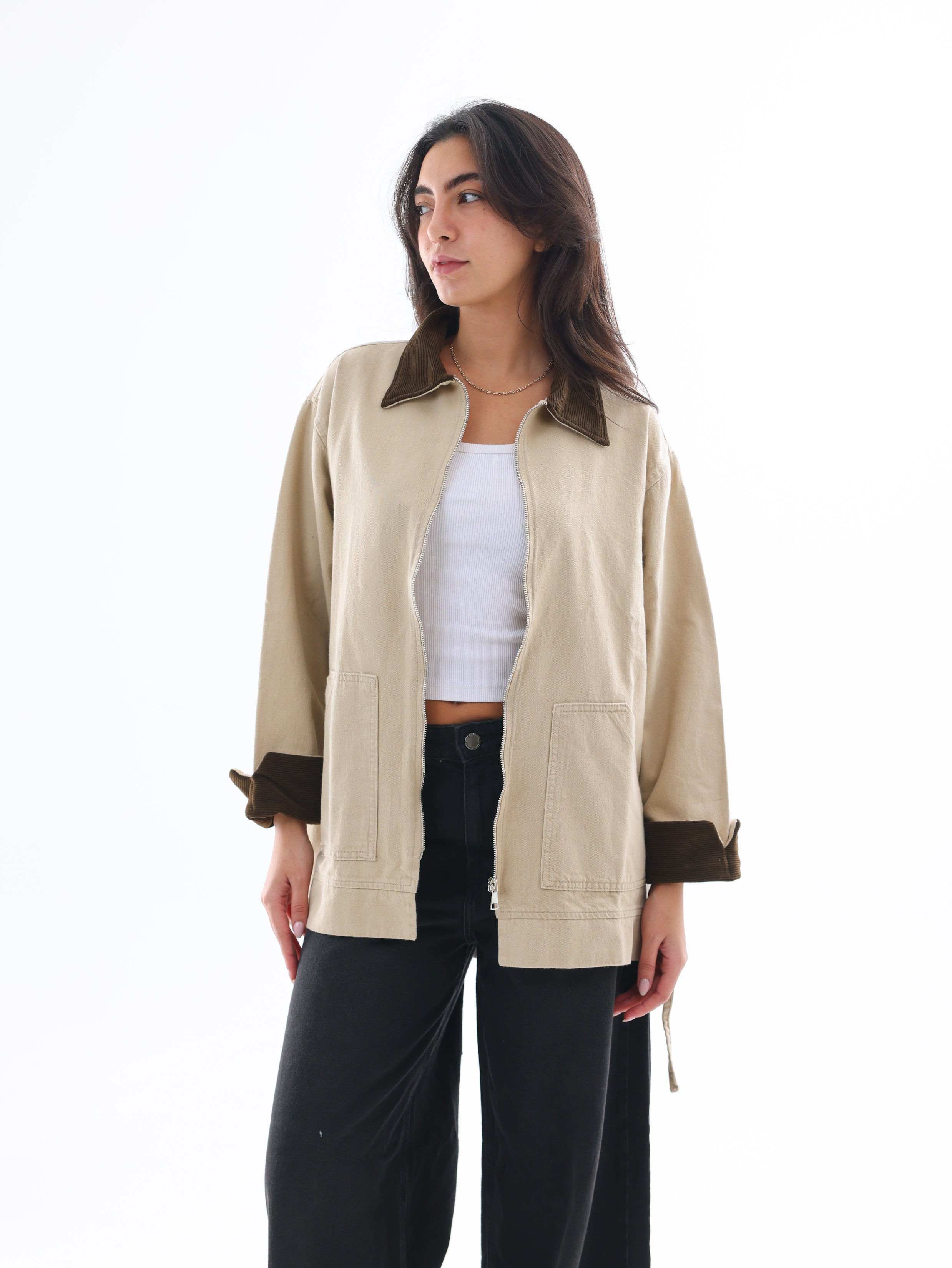 The Cord Collar Jacket