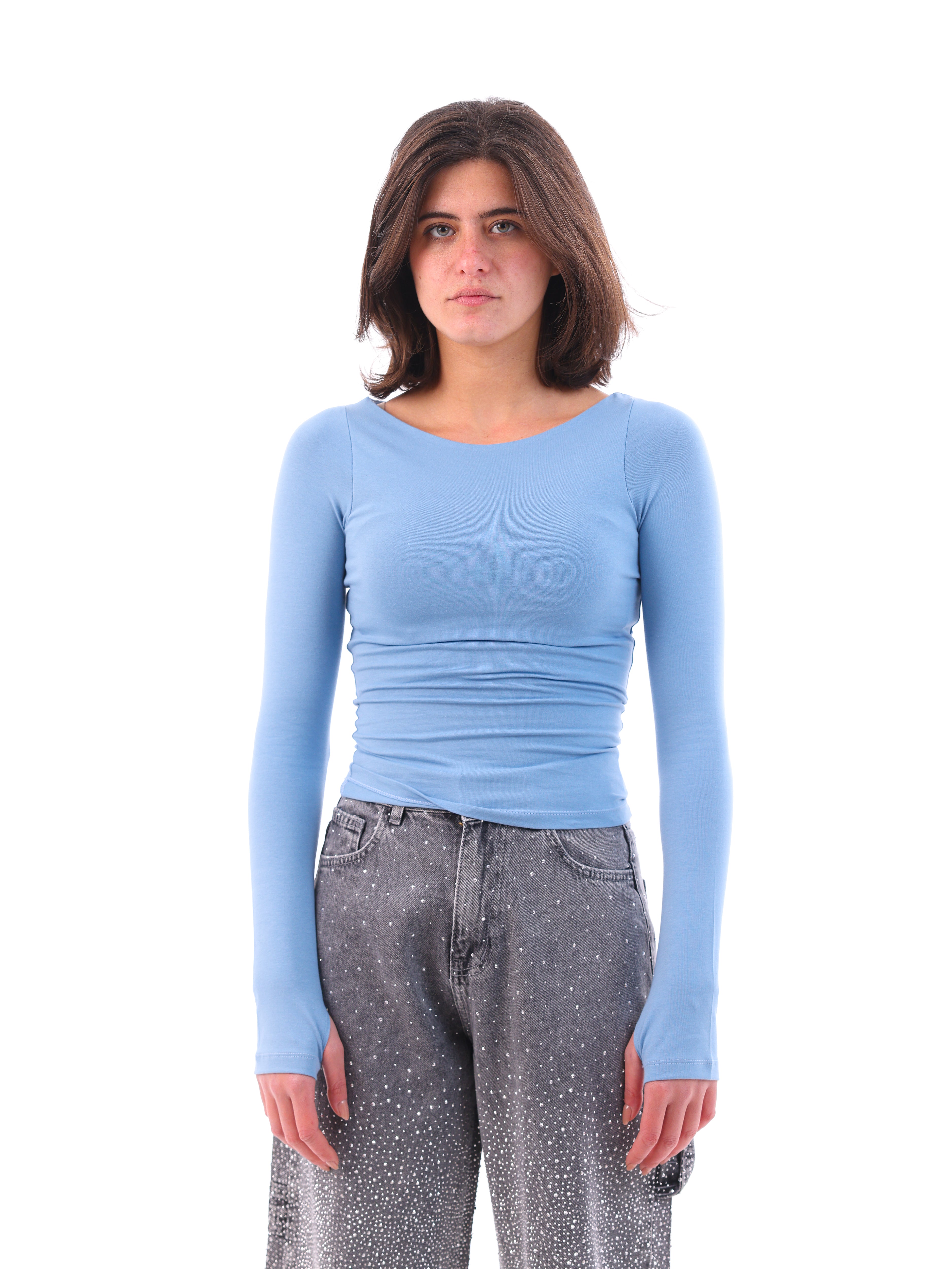 Tight Long-Sleeve Top