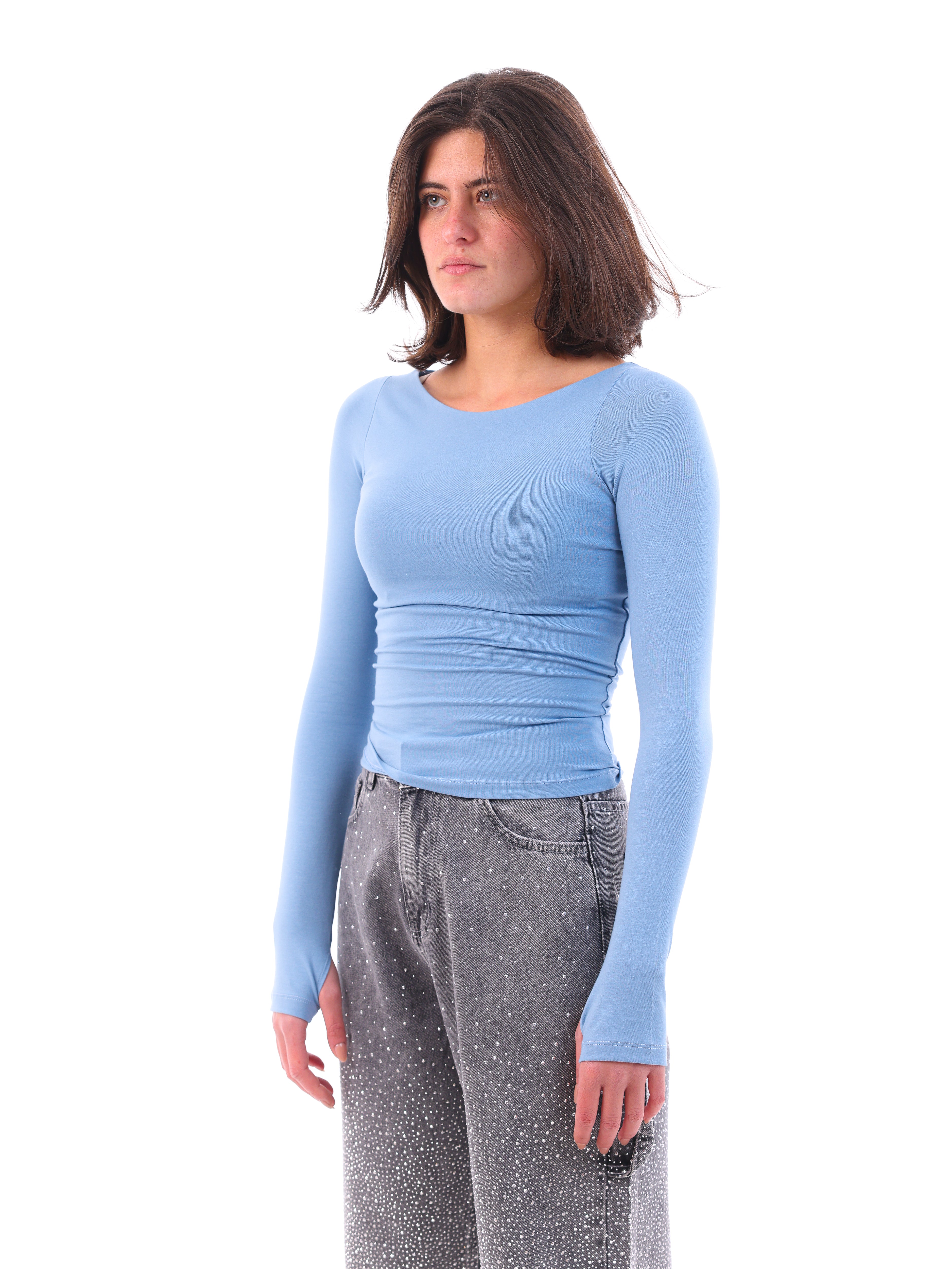 Tight Long-Sleeve Top