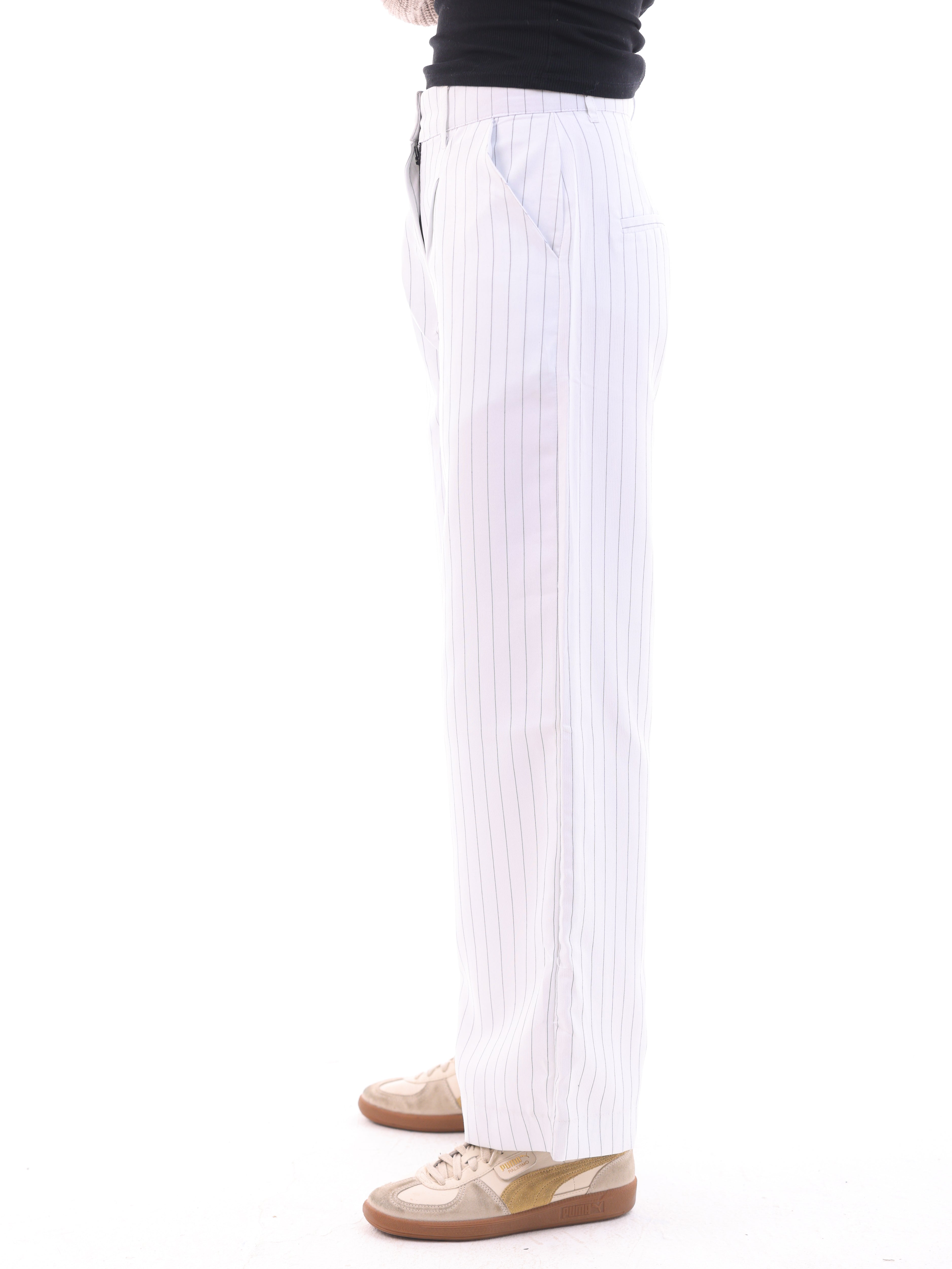 Pinstriped Pants