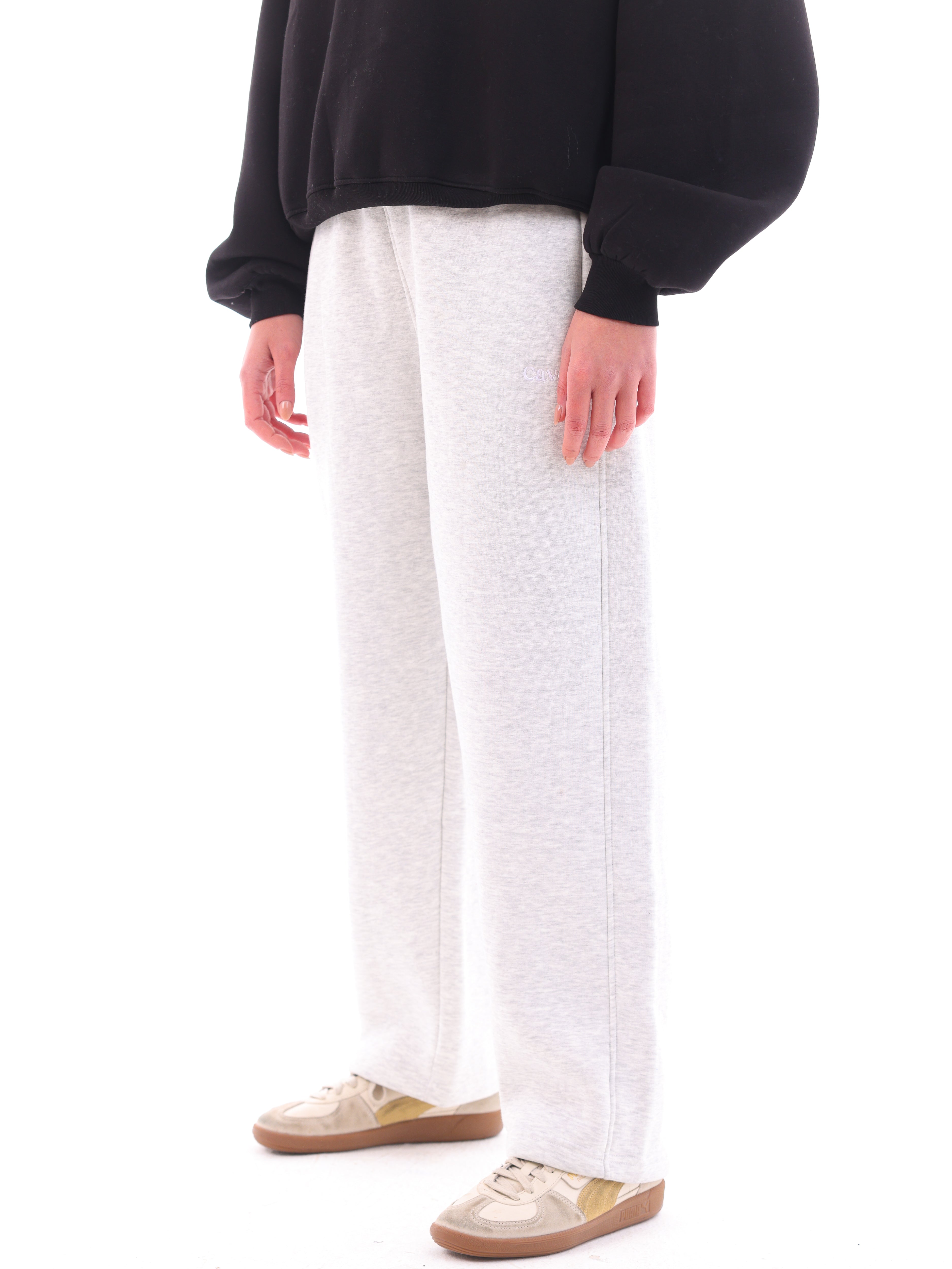 Wide-Leg Sweatpants