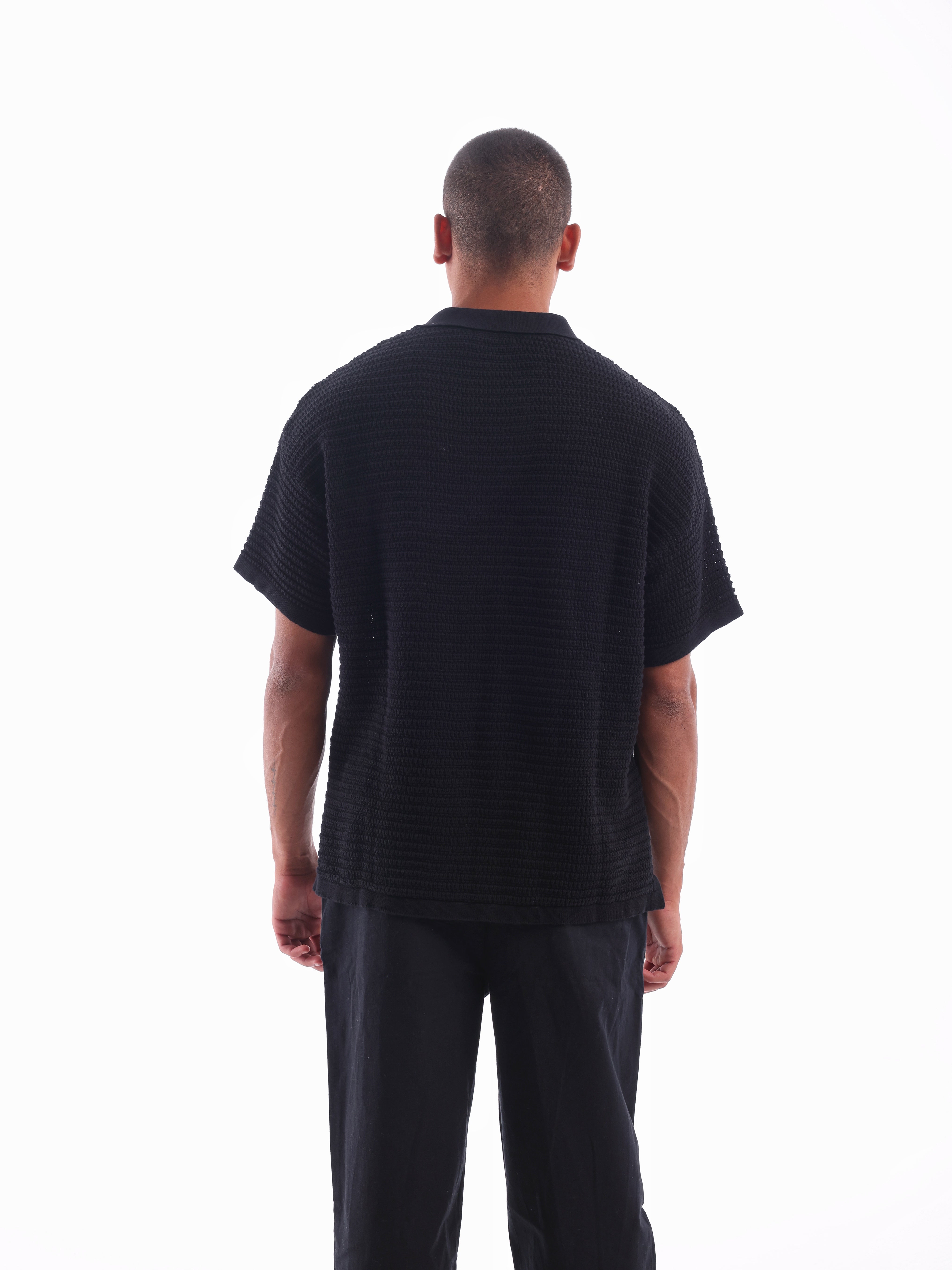 Knitted Men's Polo