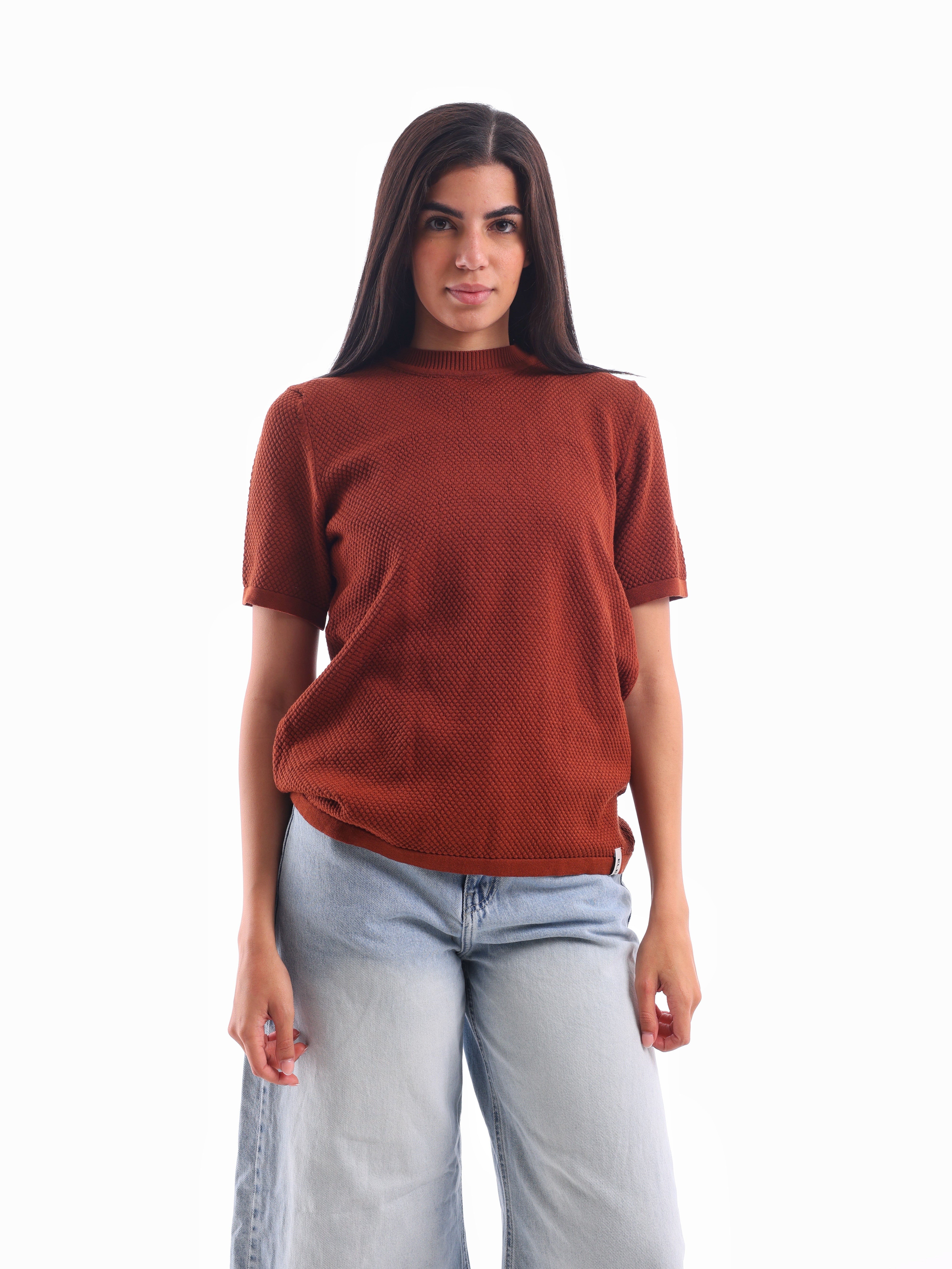 Popcorn Round Neck T-Shirt