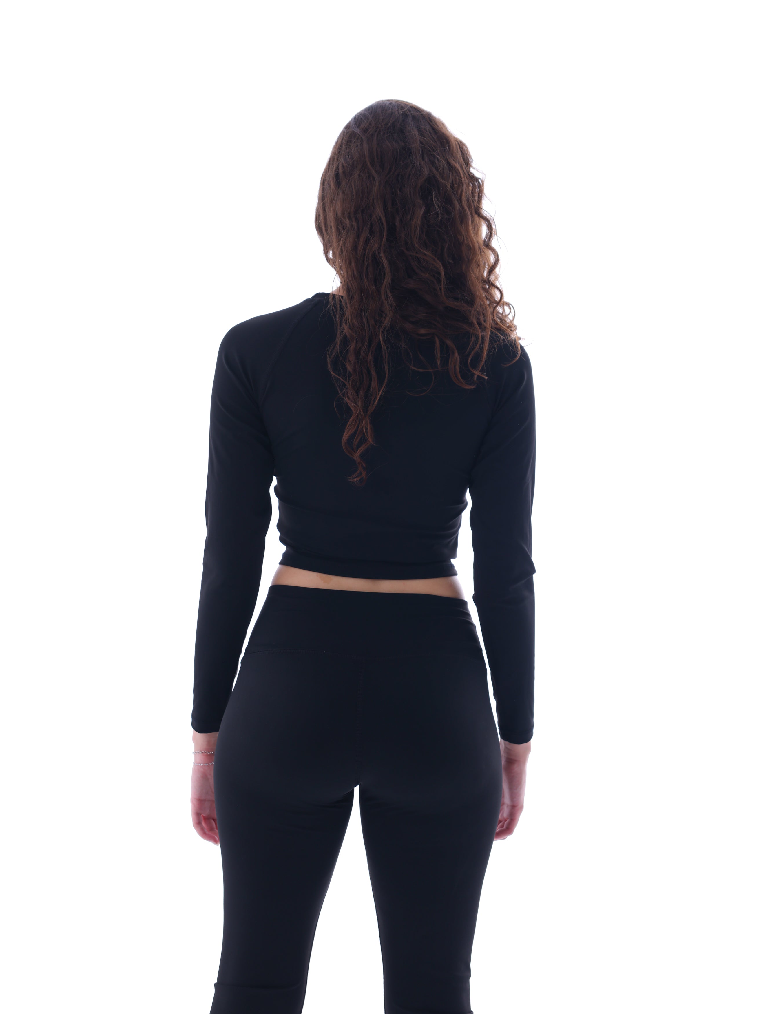 Essential Long-Sleeve Crop Top