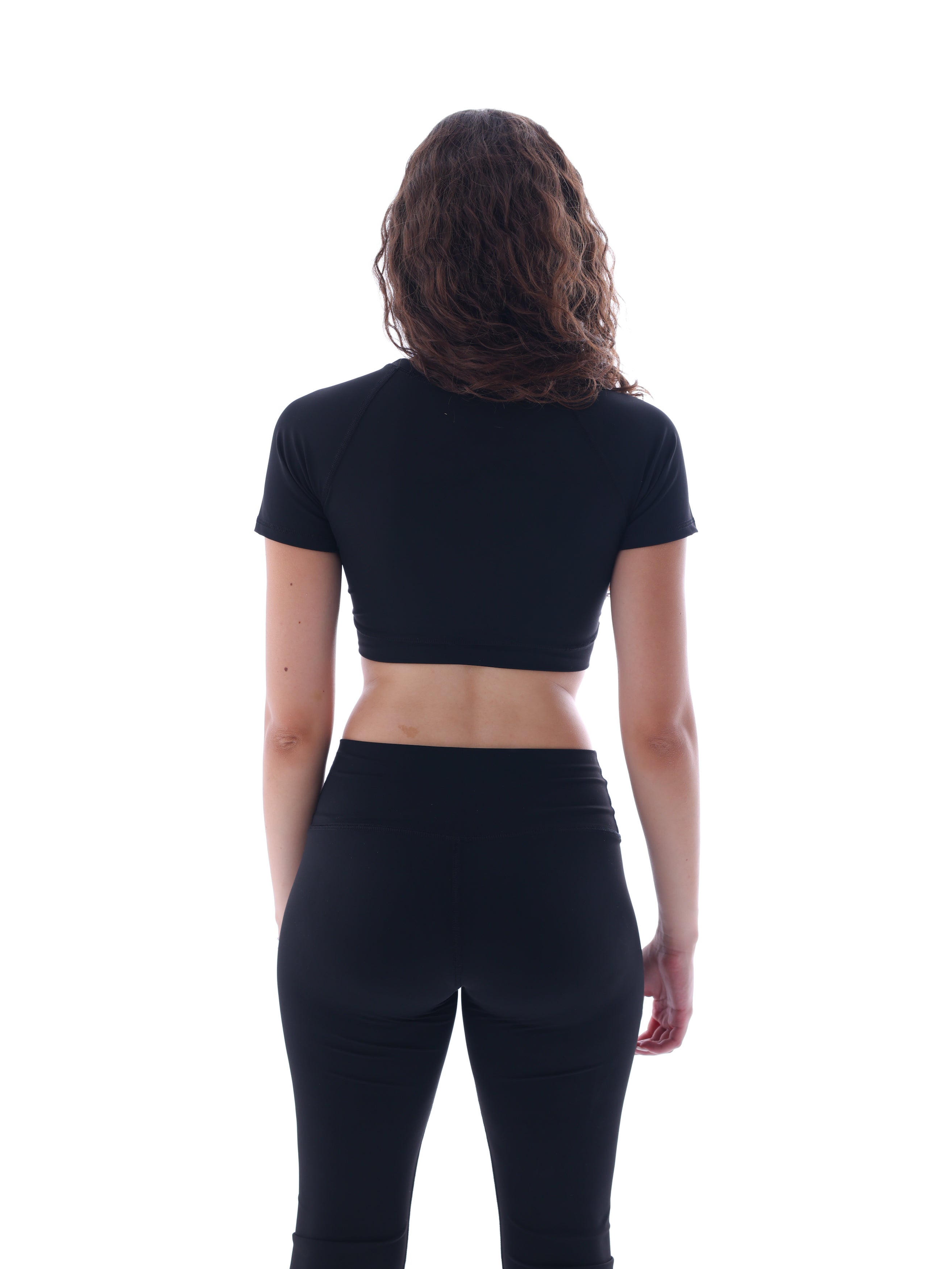 Essential Short-Sleeve Crop Top