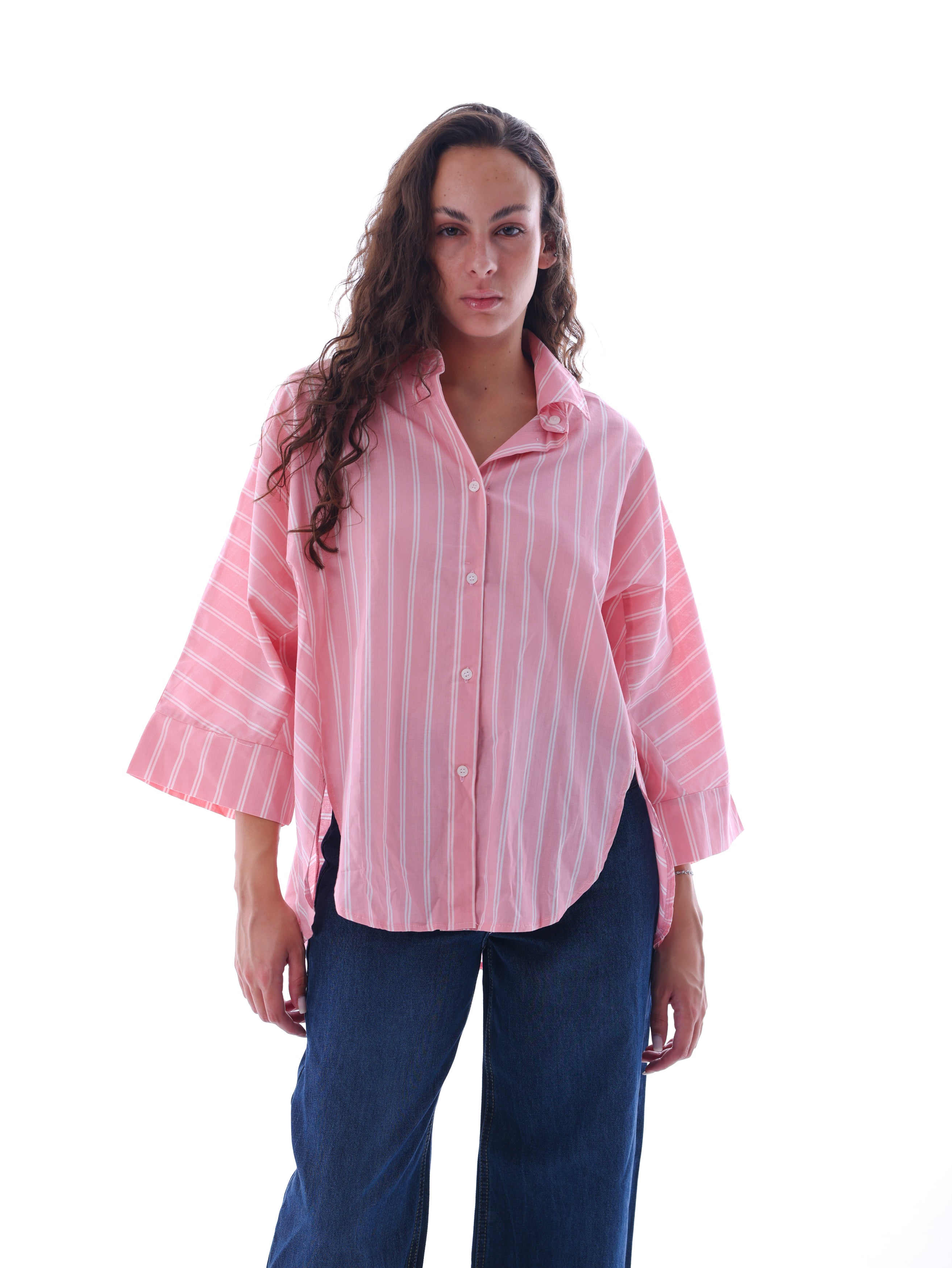Boxy Striped Shirt