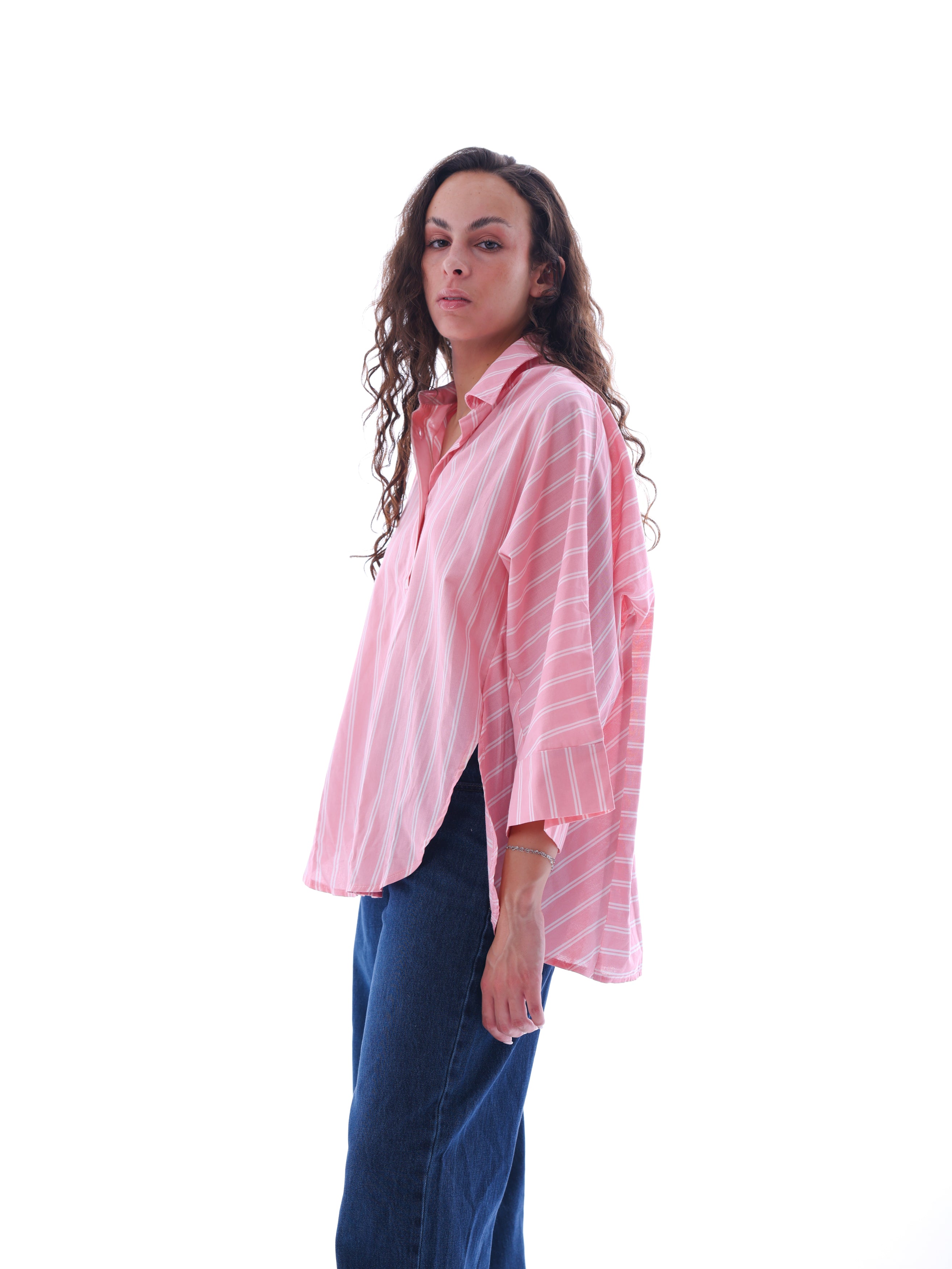 Boxy Striped Shirt