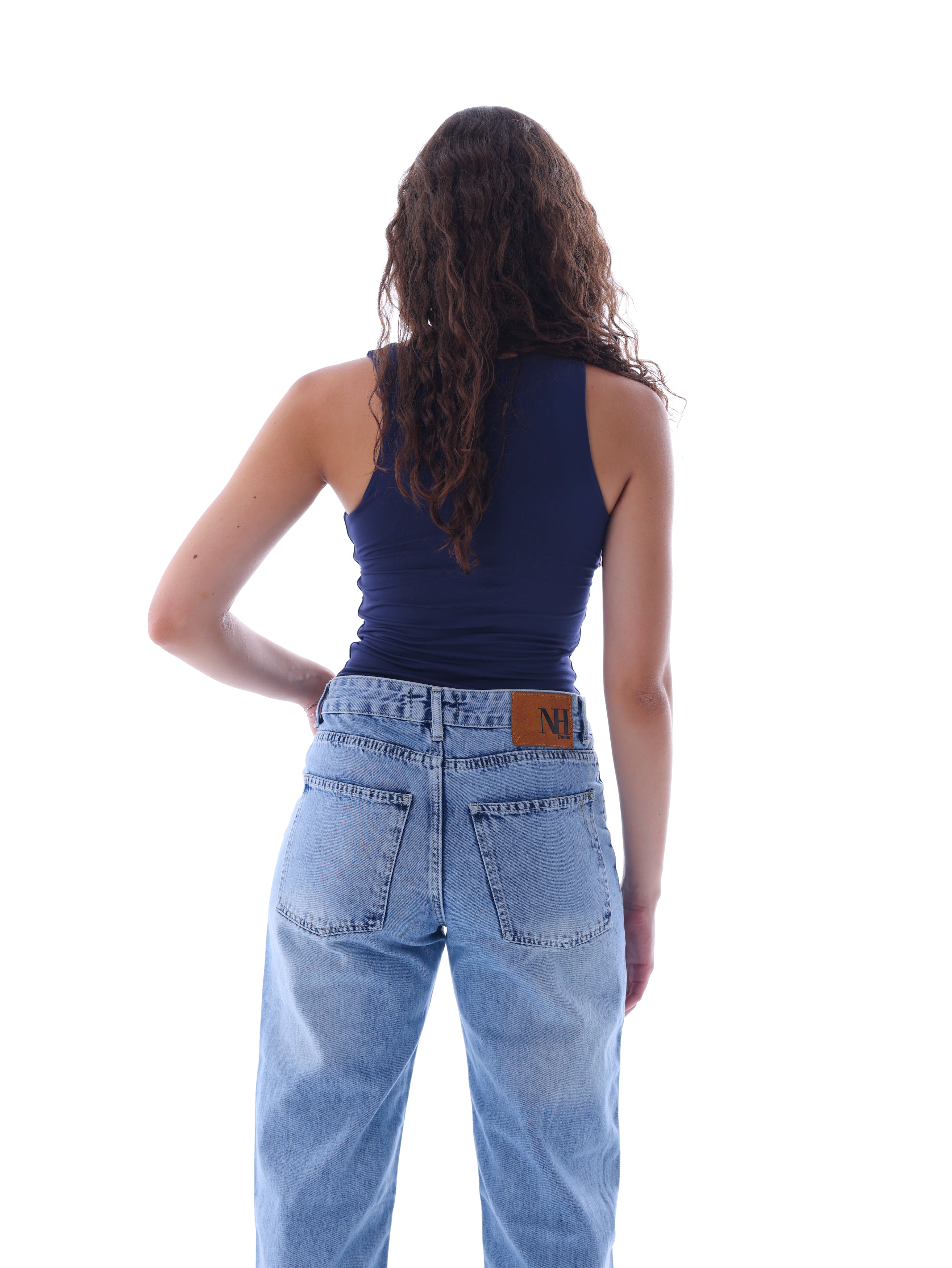 Boat Neck Sleevless Bodysuit