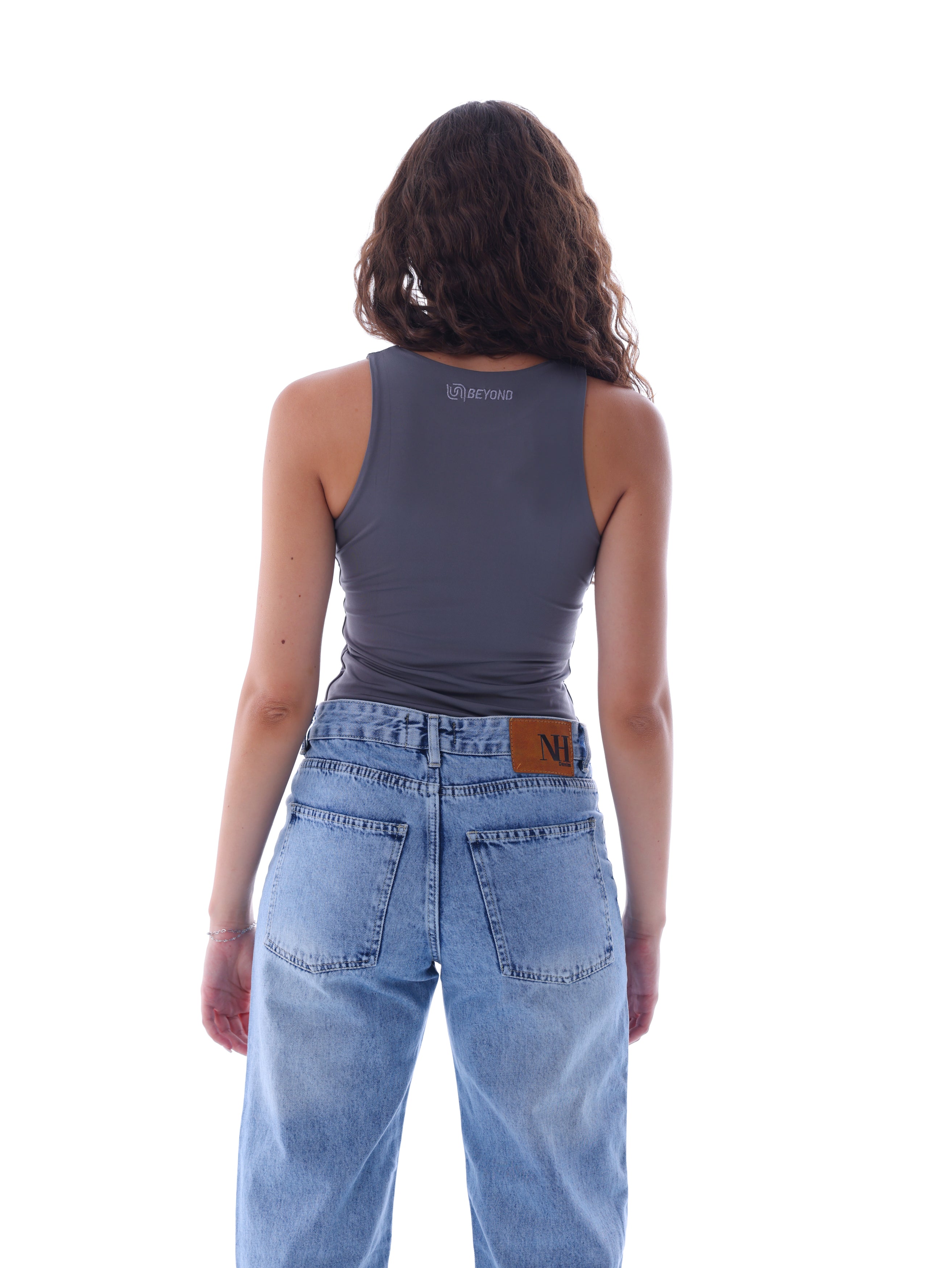 Boat Neck Sleevless Bodysuit