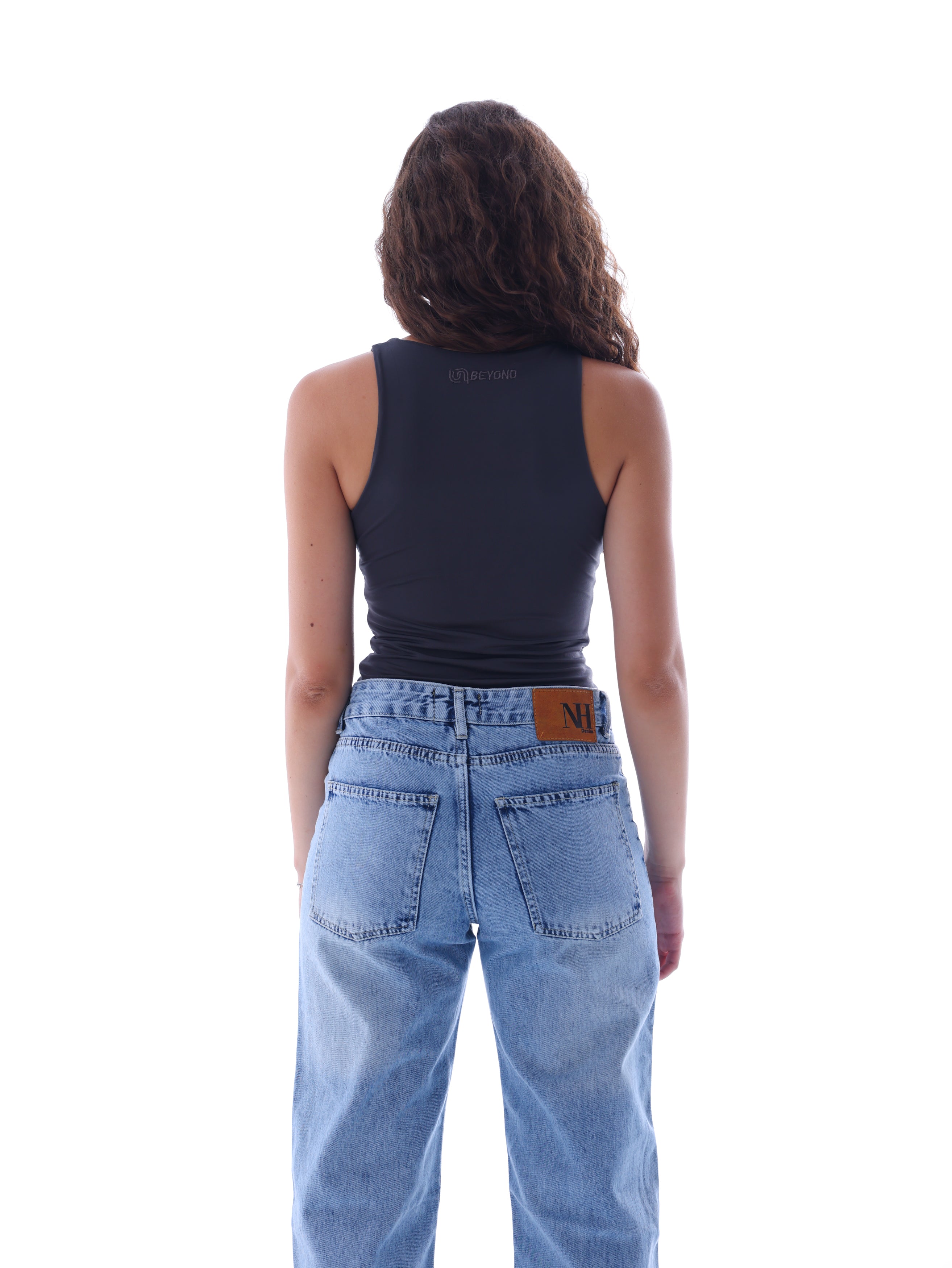 Boat Neck Sleevless Bodysuit