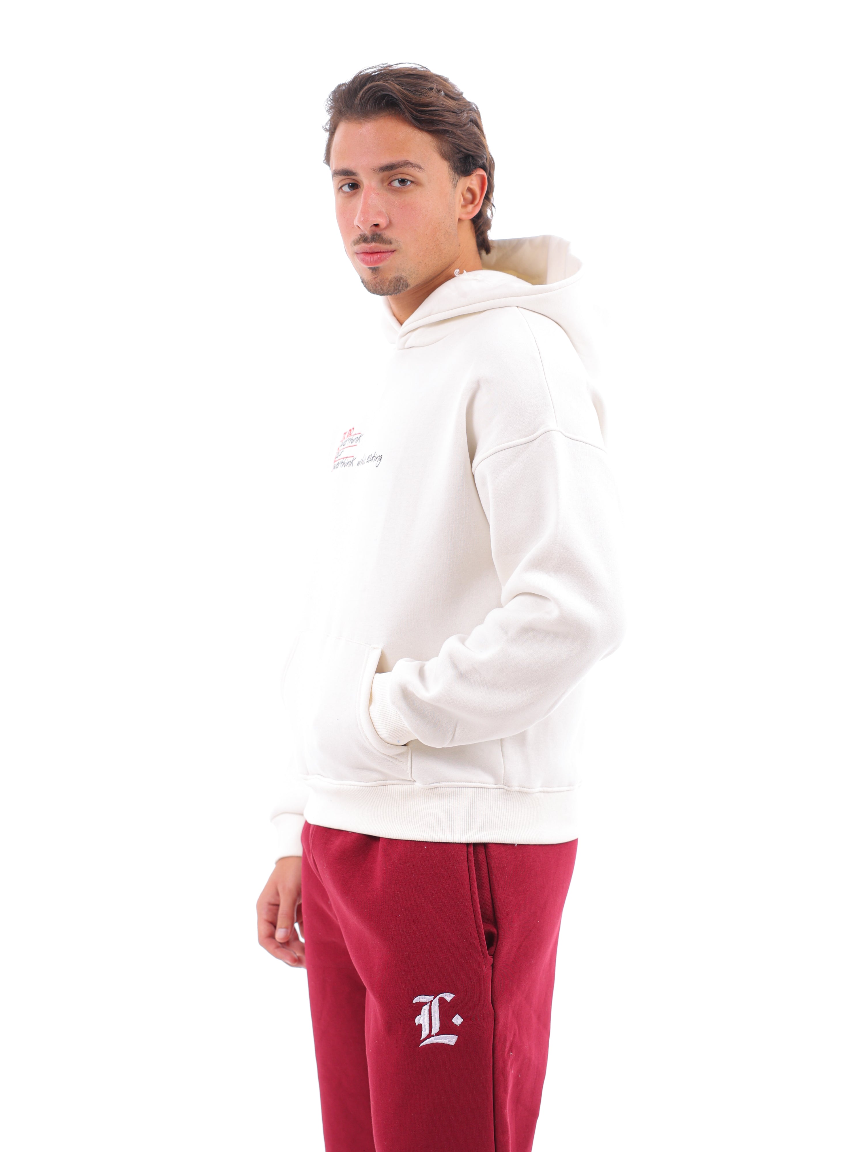 To Do List Boxy Printed Hoodie