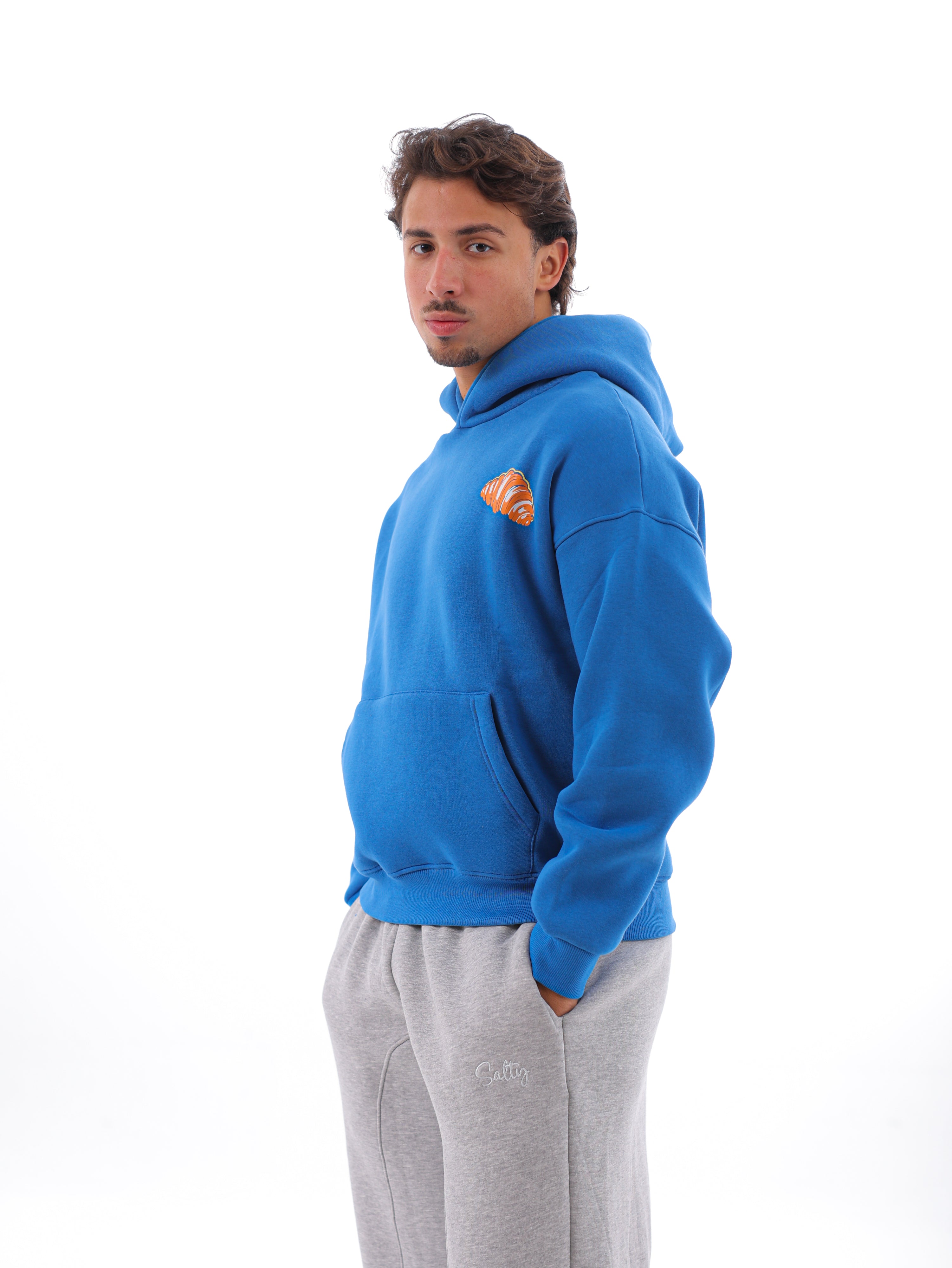 Bite Me Boxy Printed Hoodie