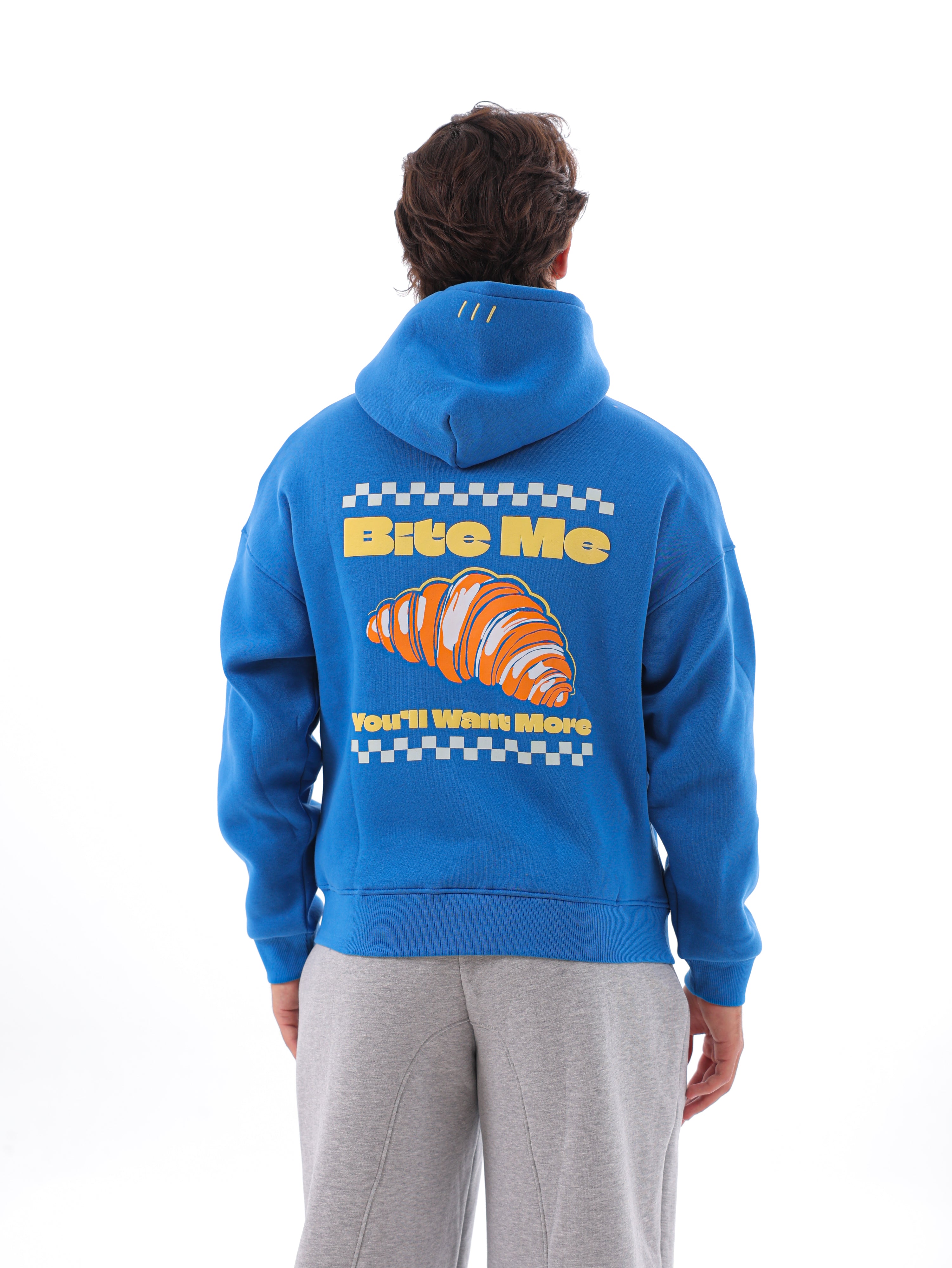 Bite Me Boxy Printed Hoodie