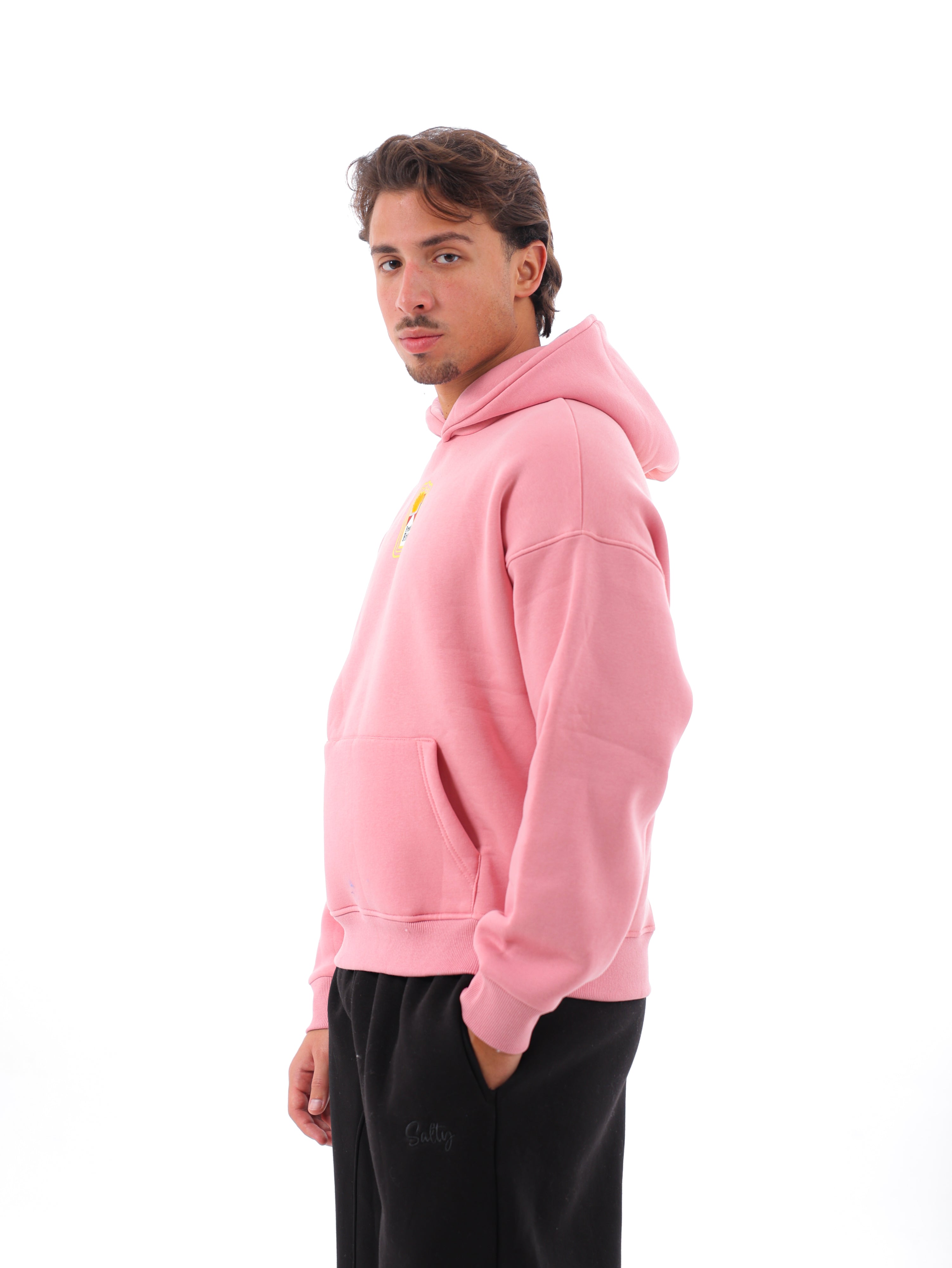 French Fries Boxy Printed Hoodie