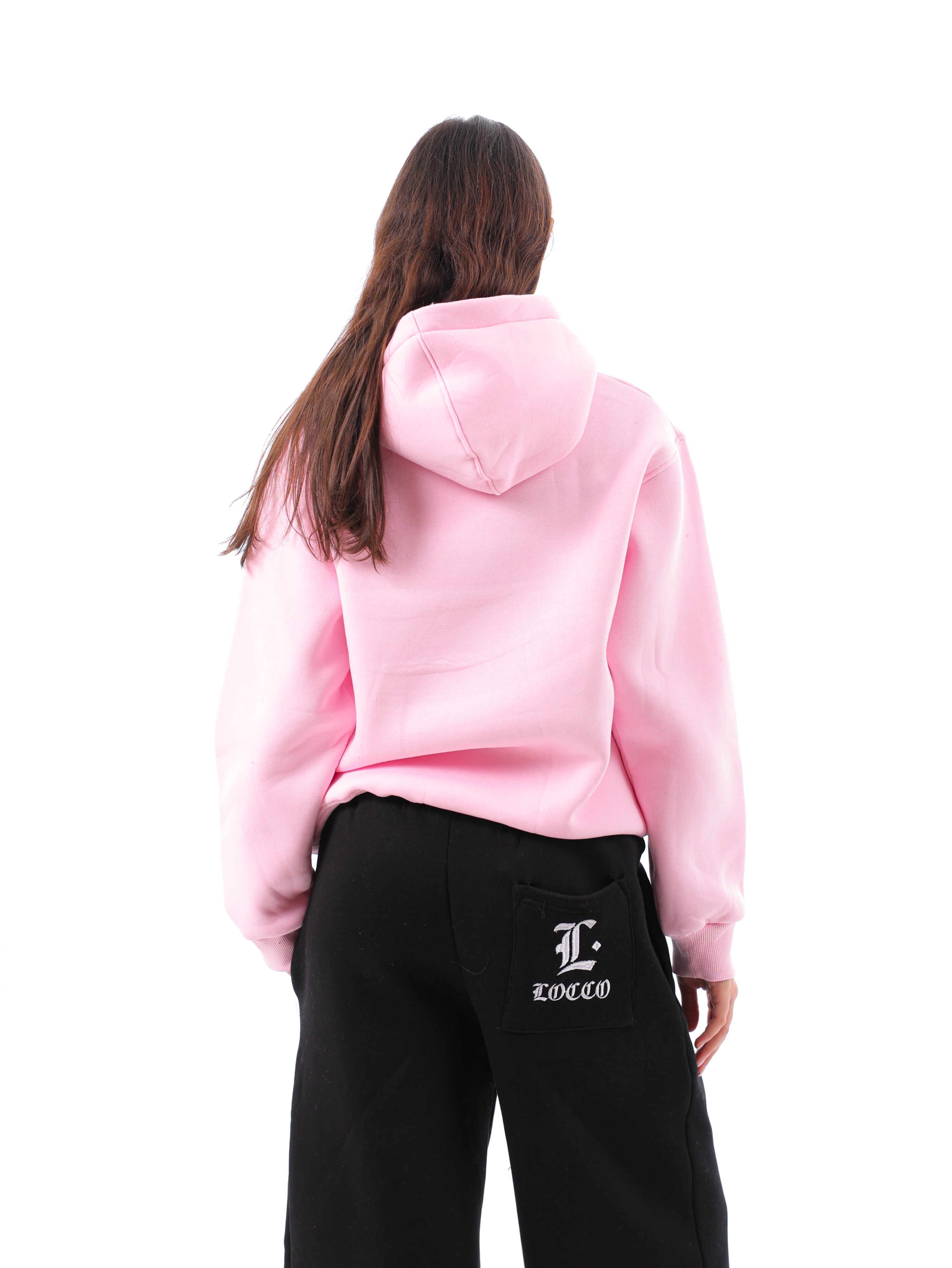 Strawberry Printed Oversized Hoodie