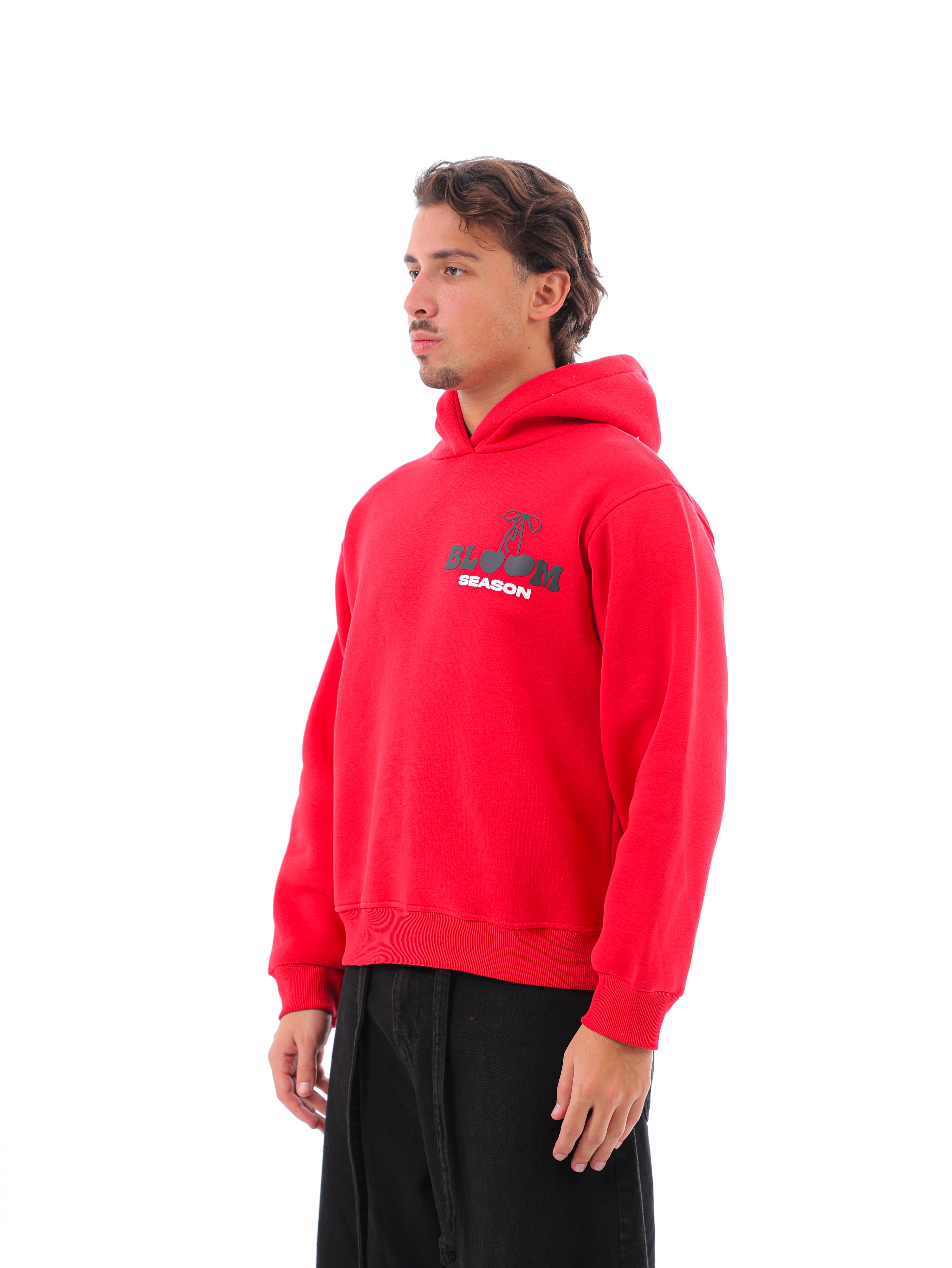 Bloom Printed Oversized Hoodie