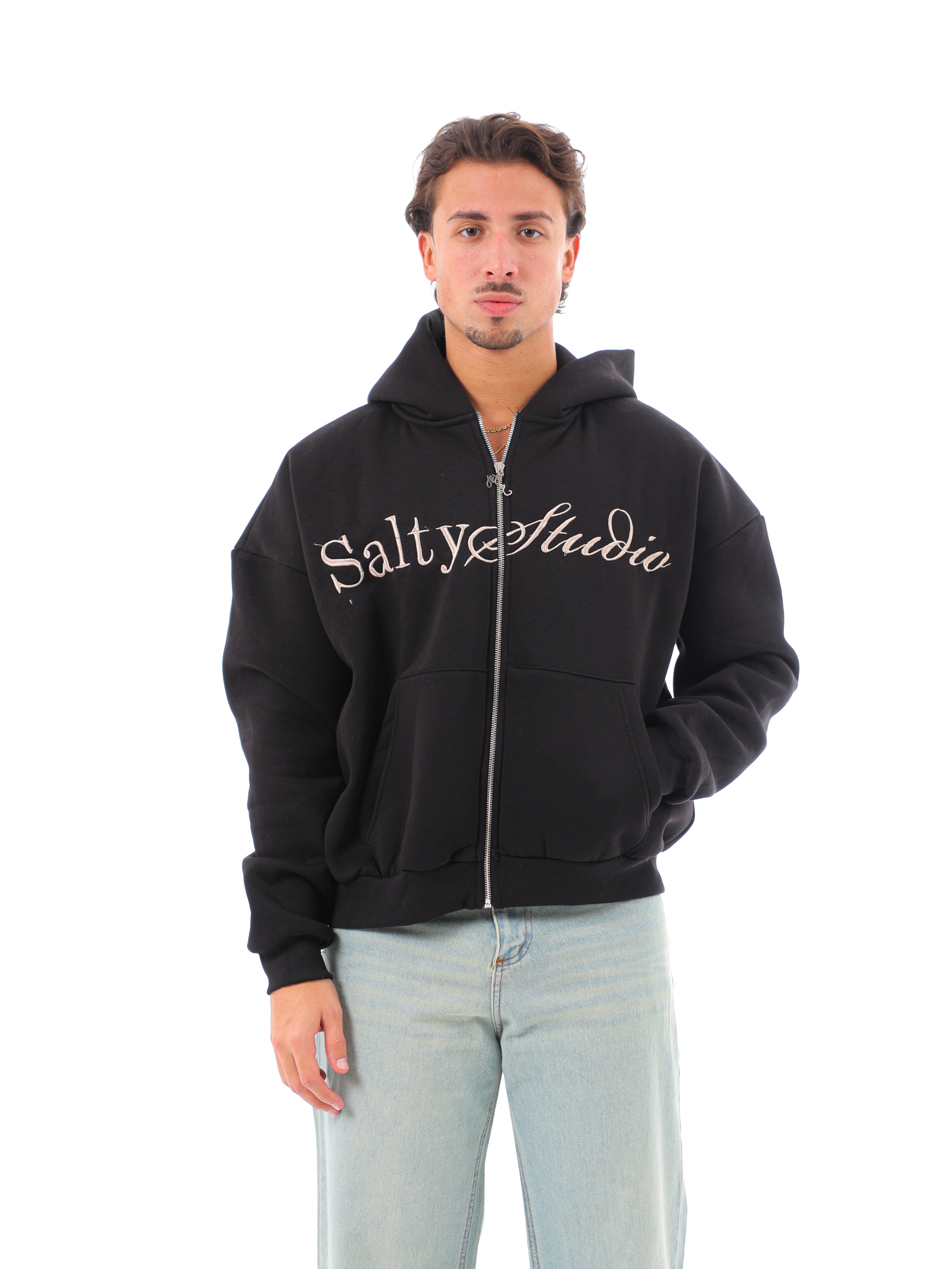 Salty Studios Zip-Up Sweatshirt