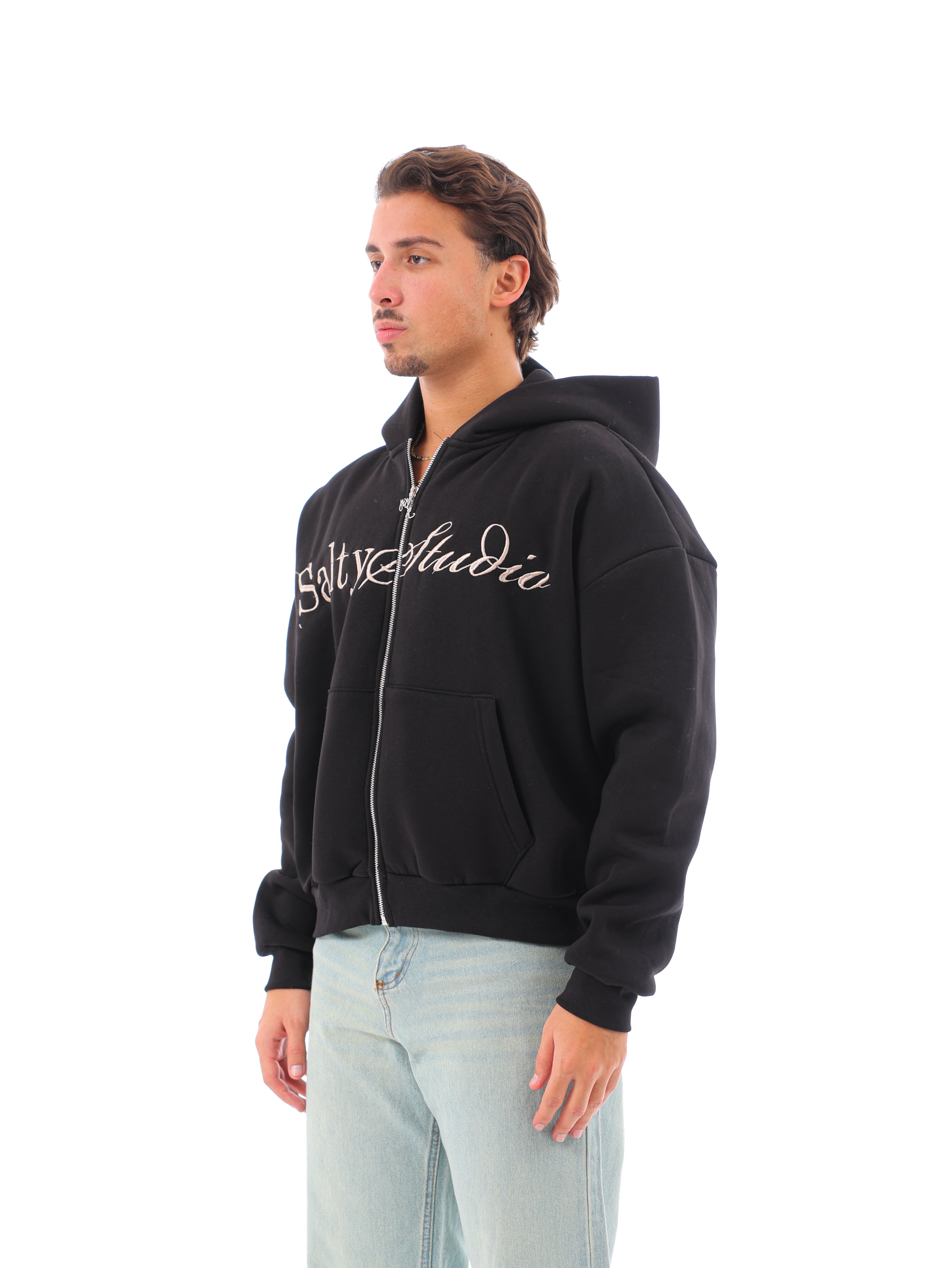 Salty Studios Zip-Up Sweatshirt