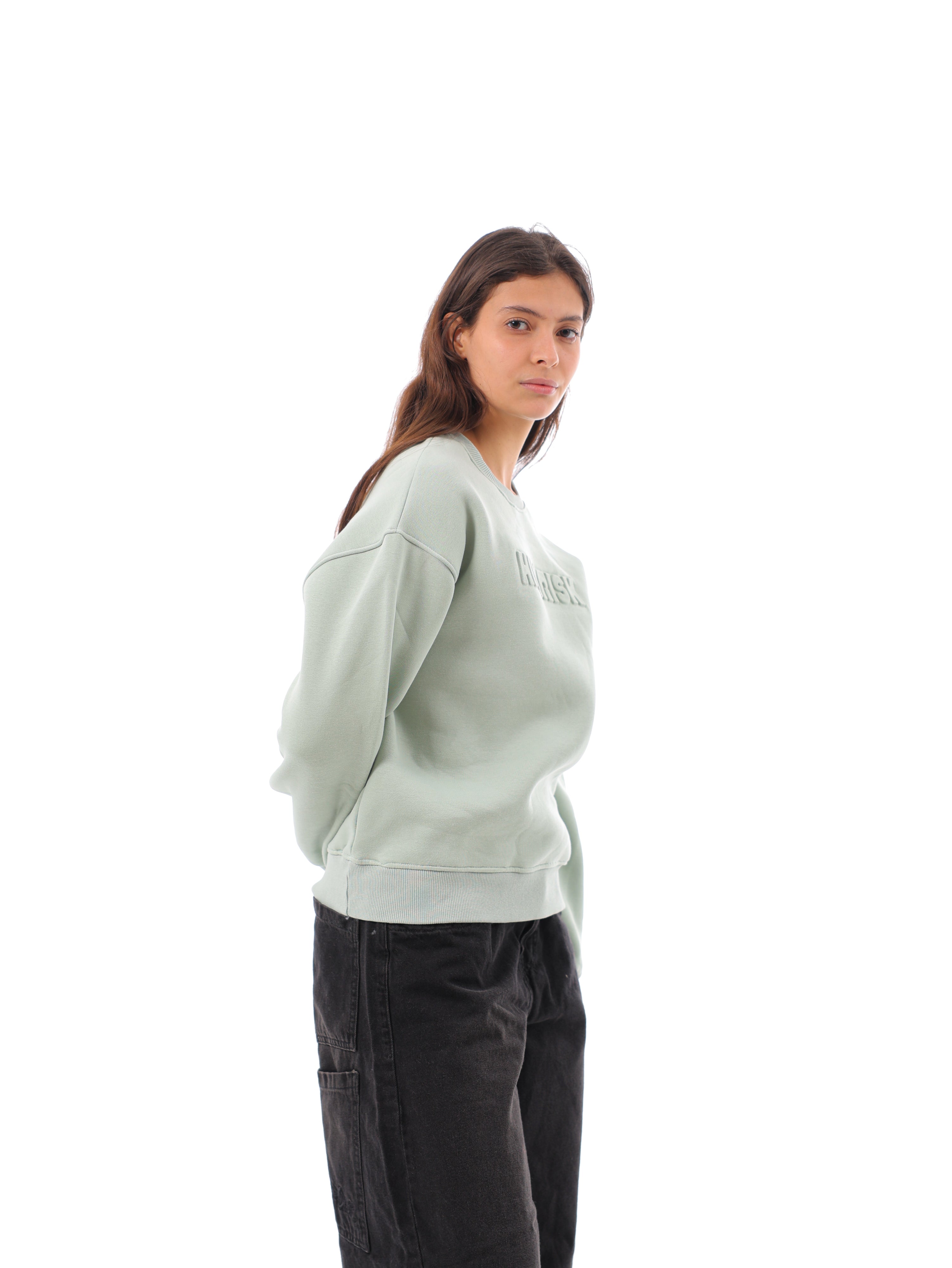 High Risk Oversized Printed Sweatshirt