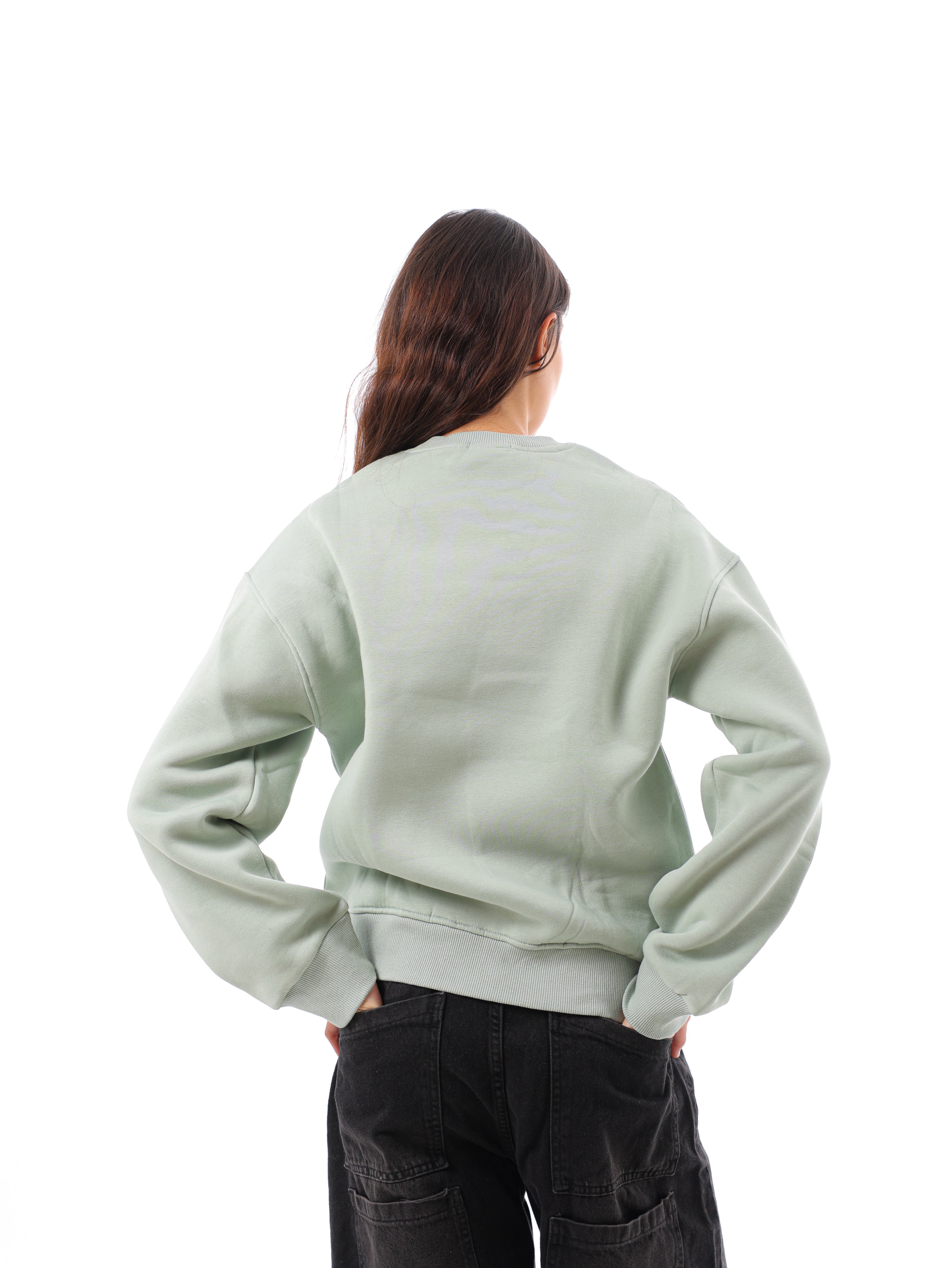 High Risk Oversized Printed Sweatshirt