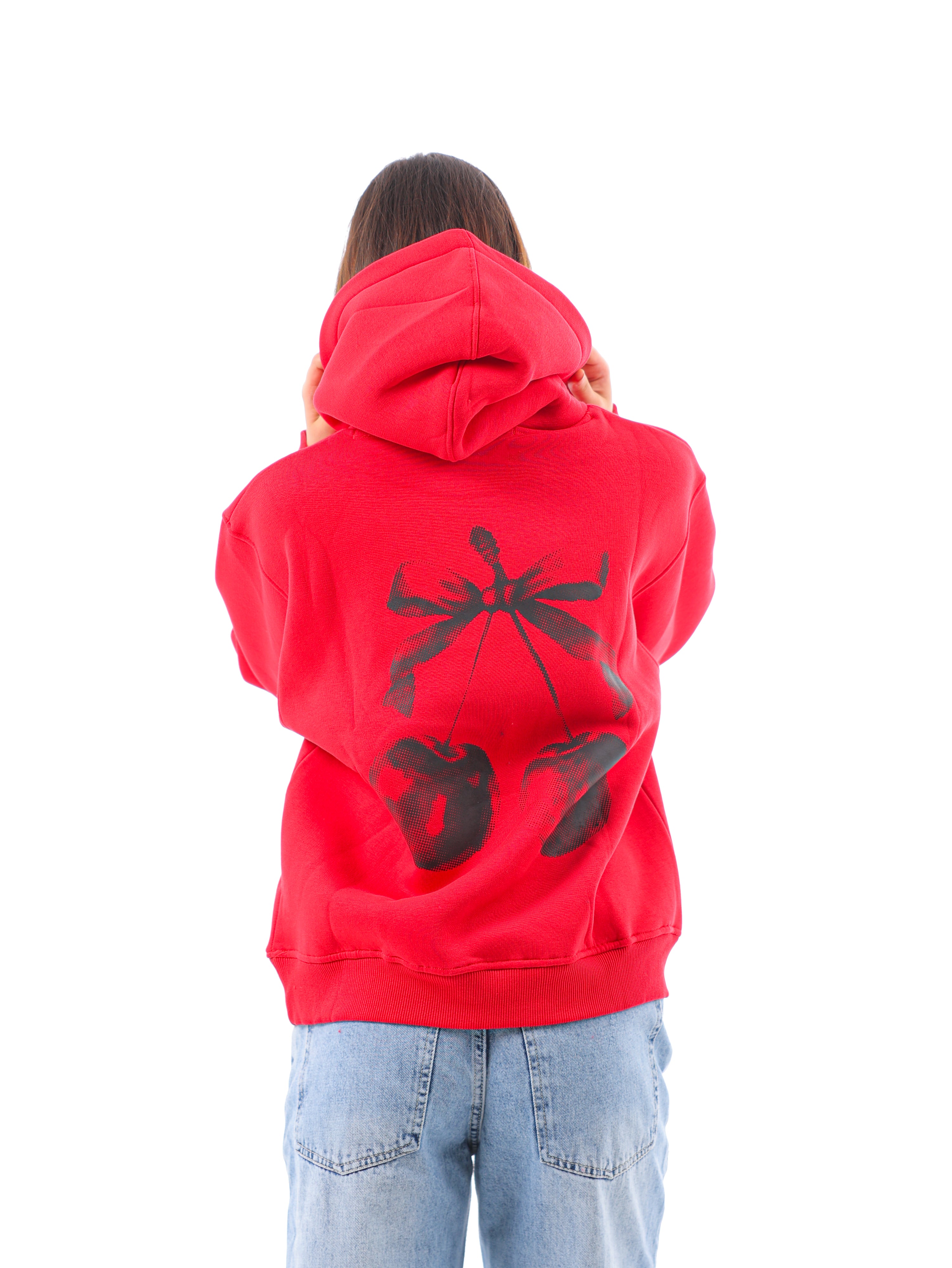 Bloom Printed Oversized Hoodie