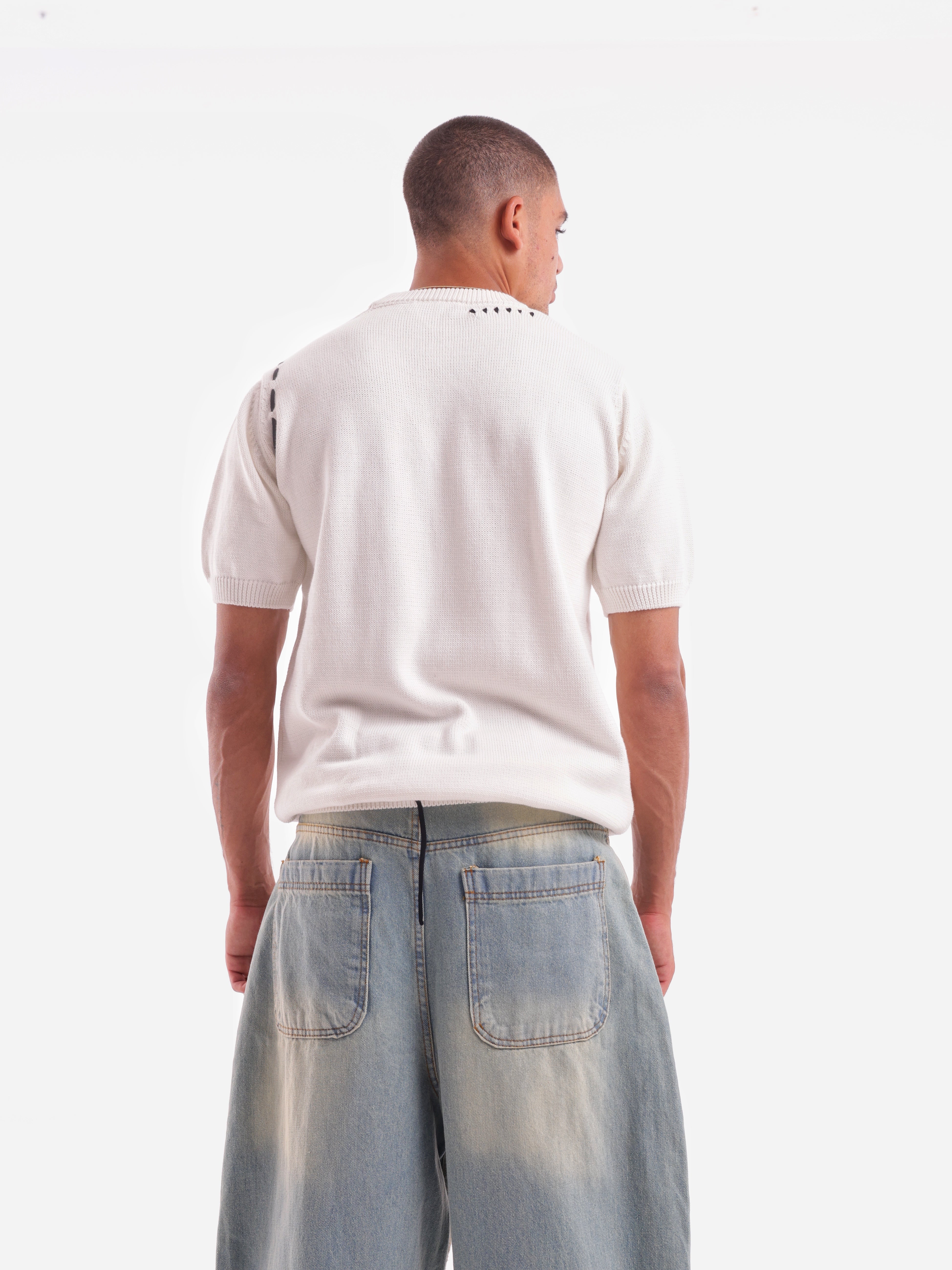 Round Knitted T-Shirt