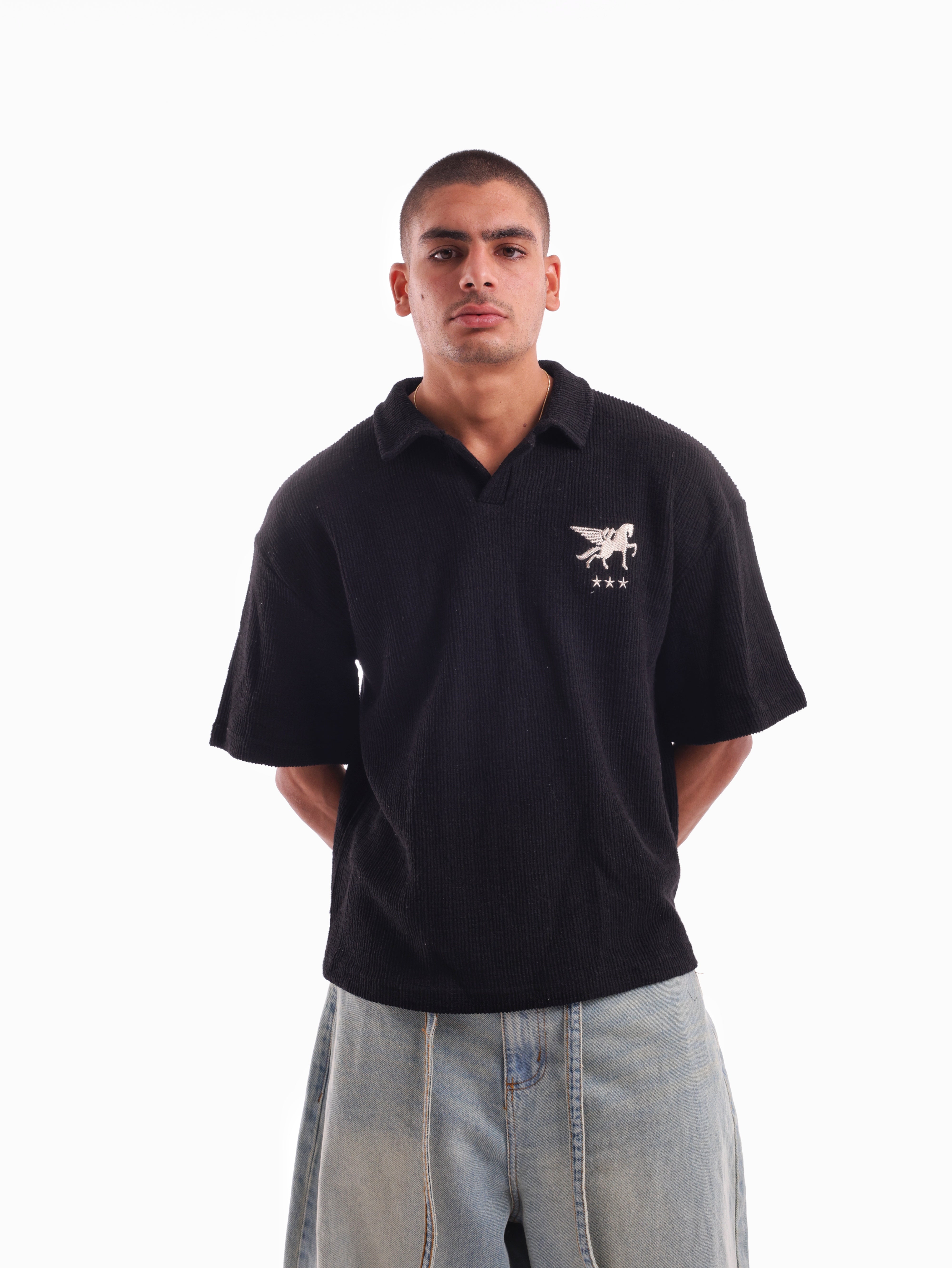 Stallion Knitted Polo