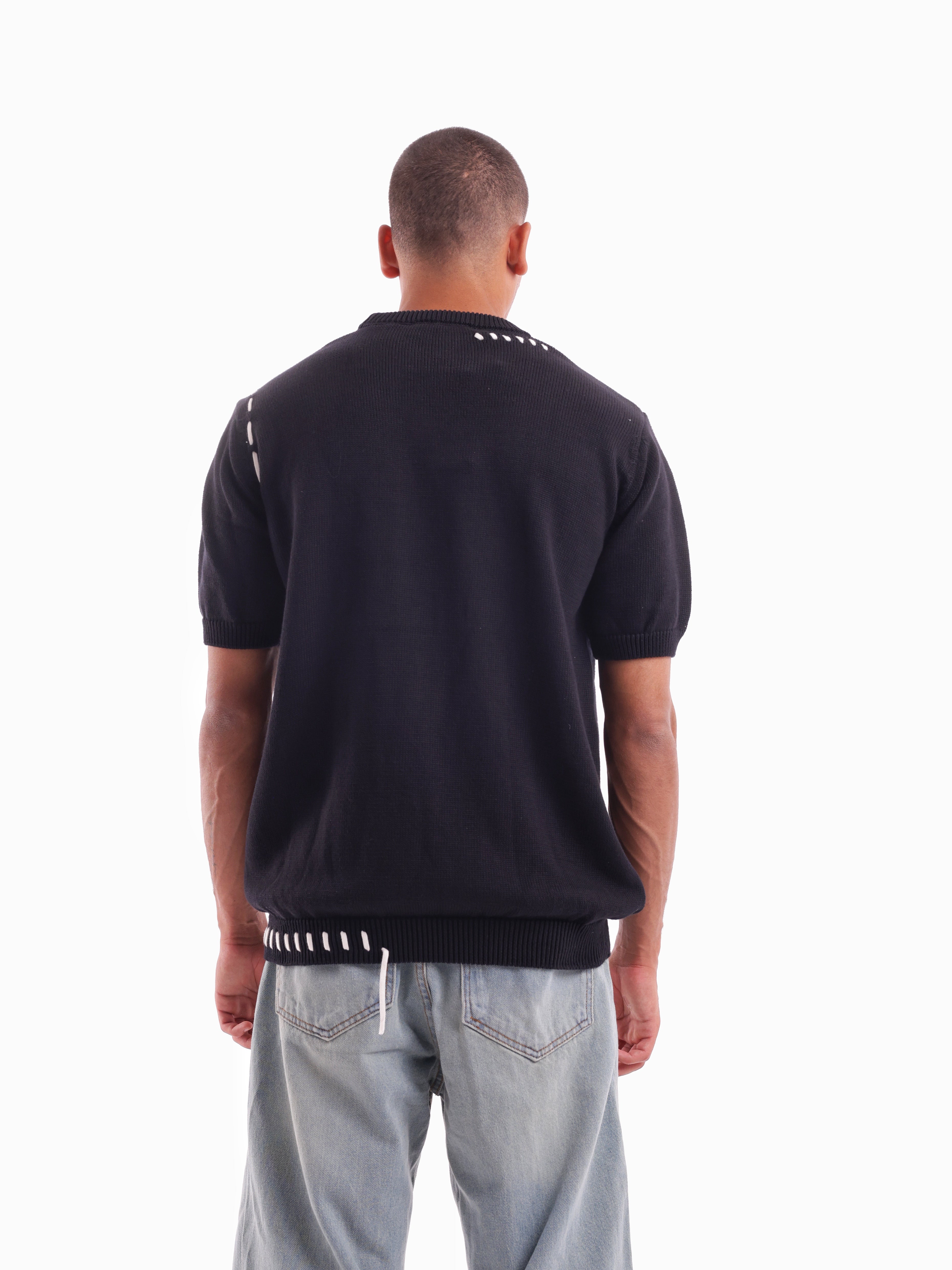 Round Knitted T-Shirt