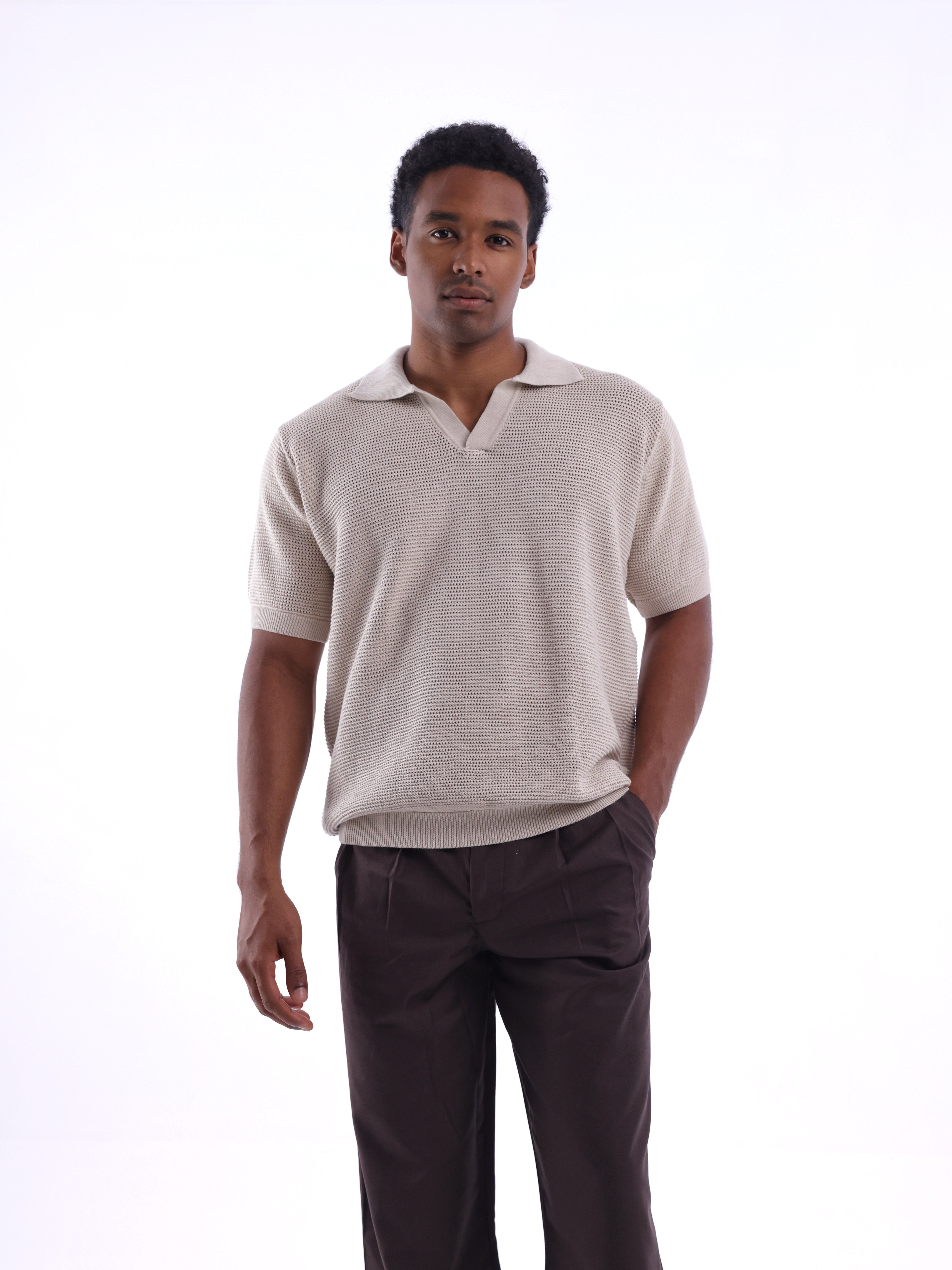 Knitted Polo