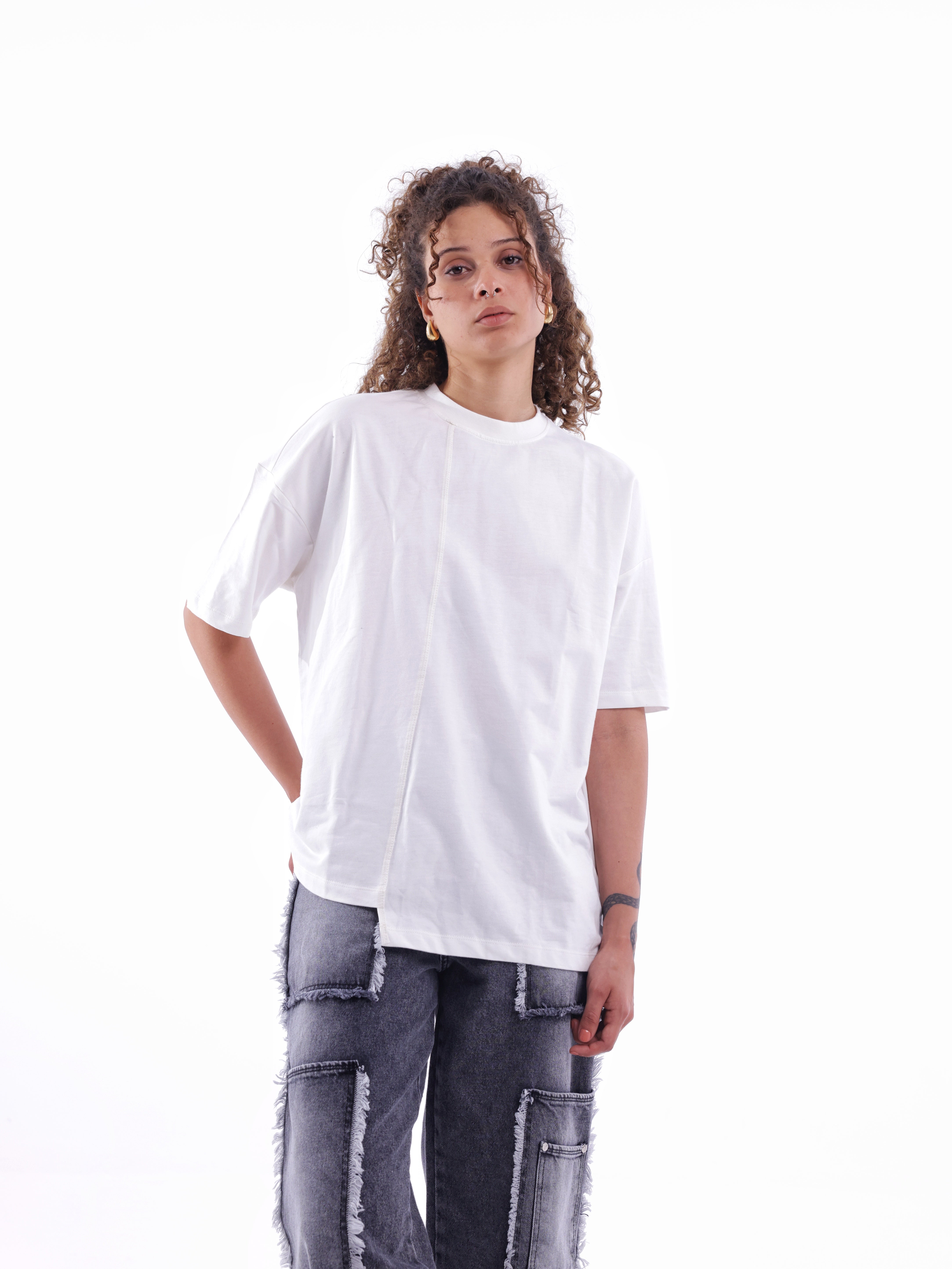 Stitched Oversized T-Shirt
