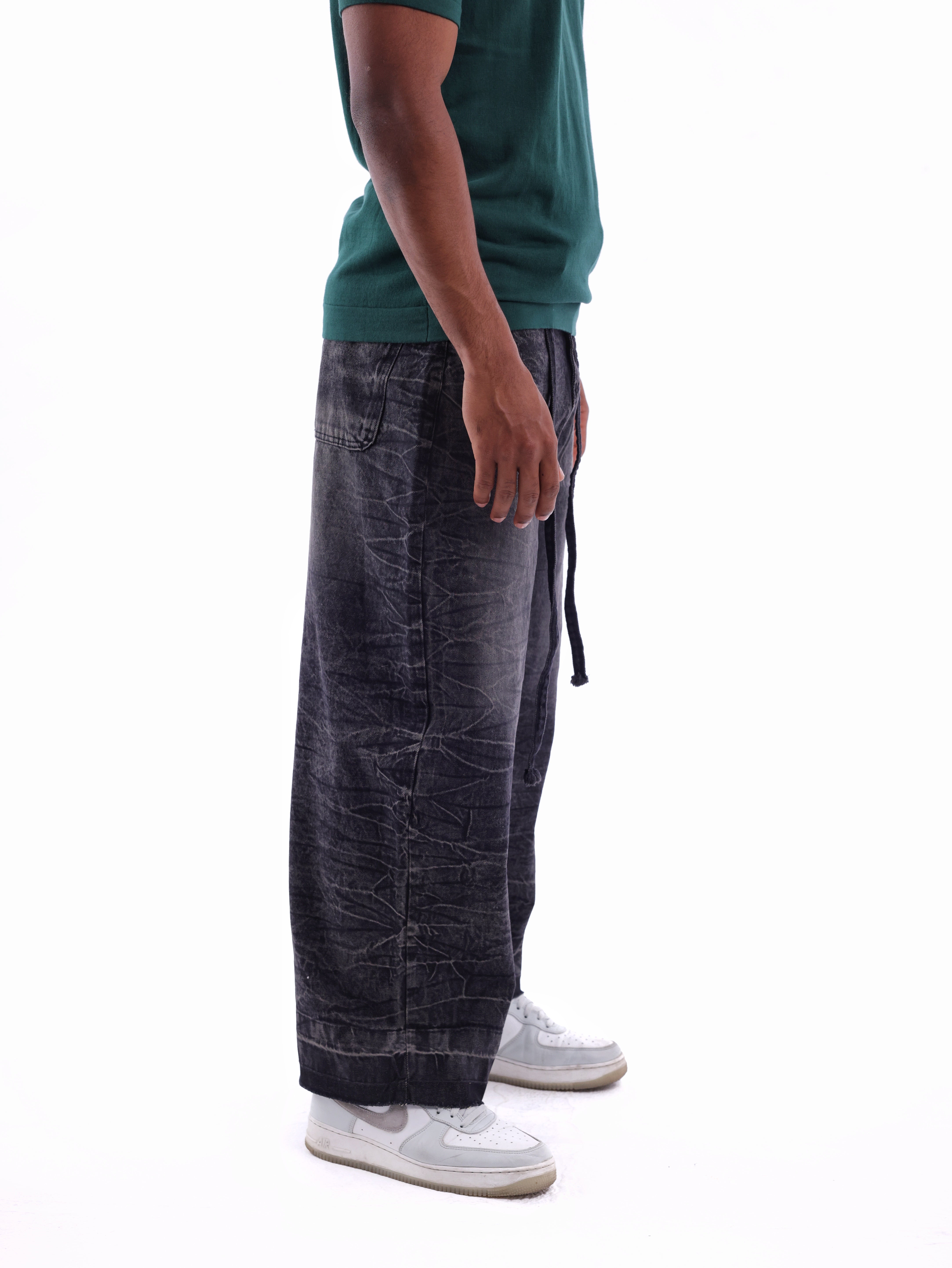 Zip-Tie Super Baggy Denim