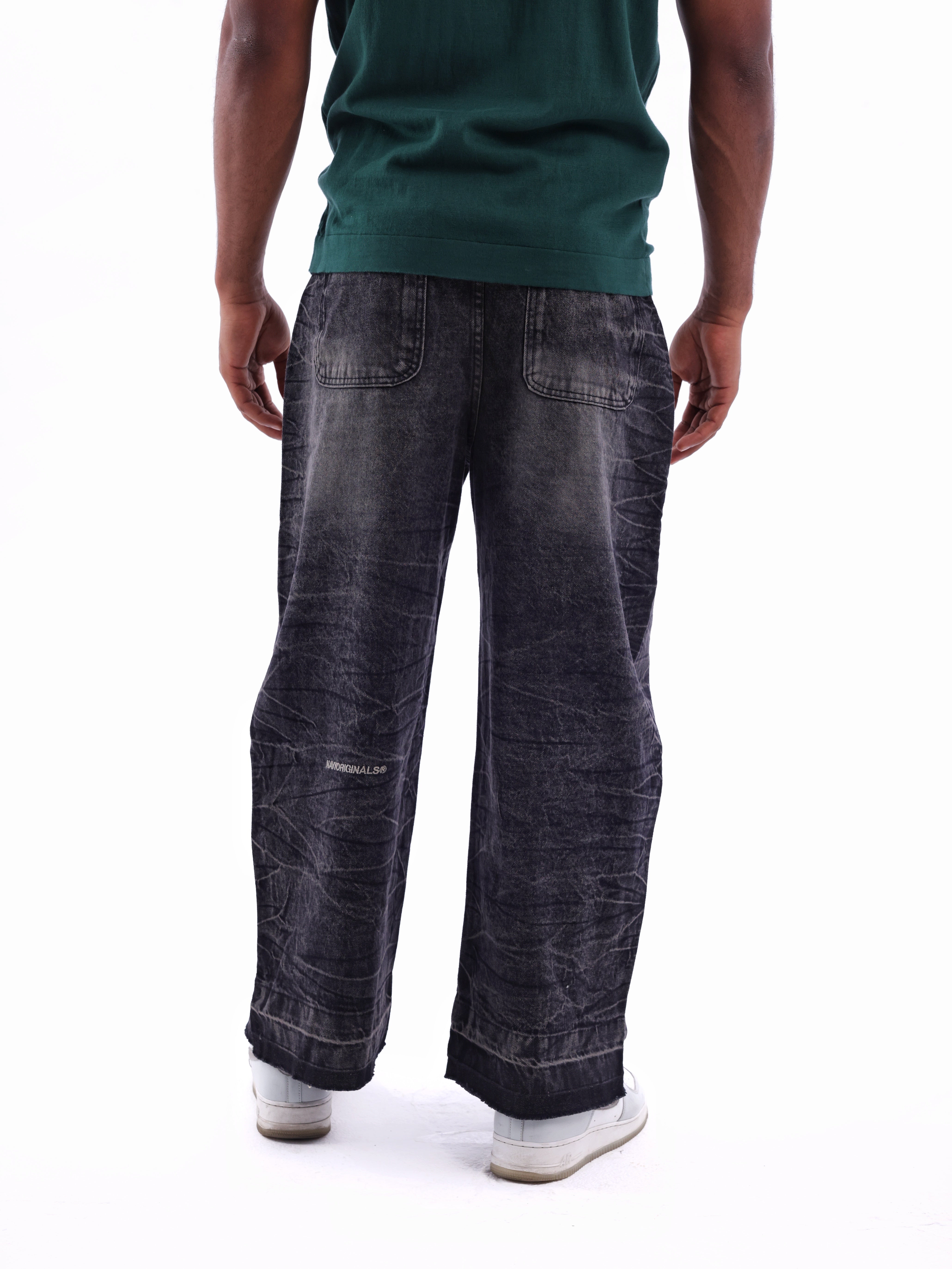Zip-Tie Super Baggy Denim