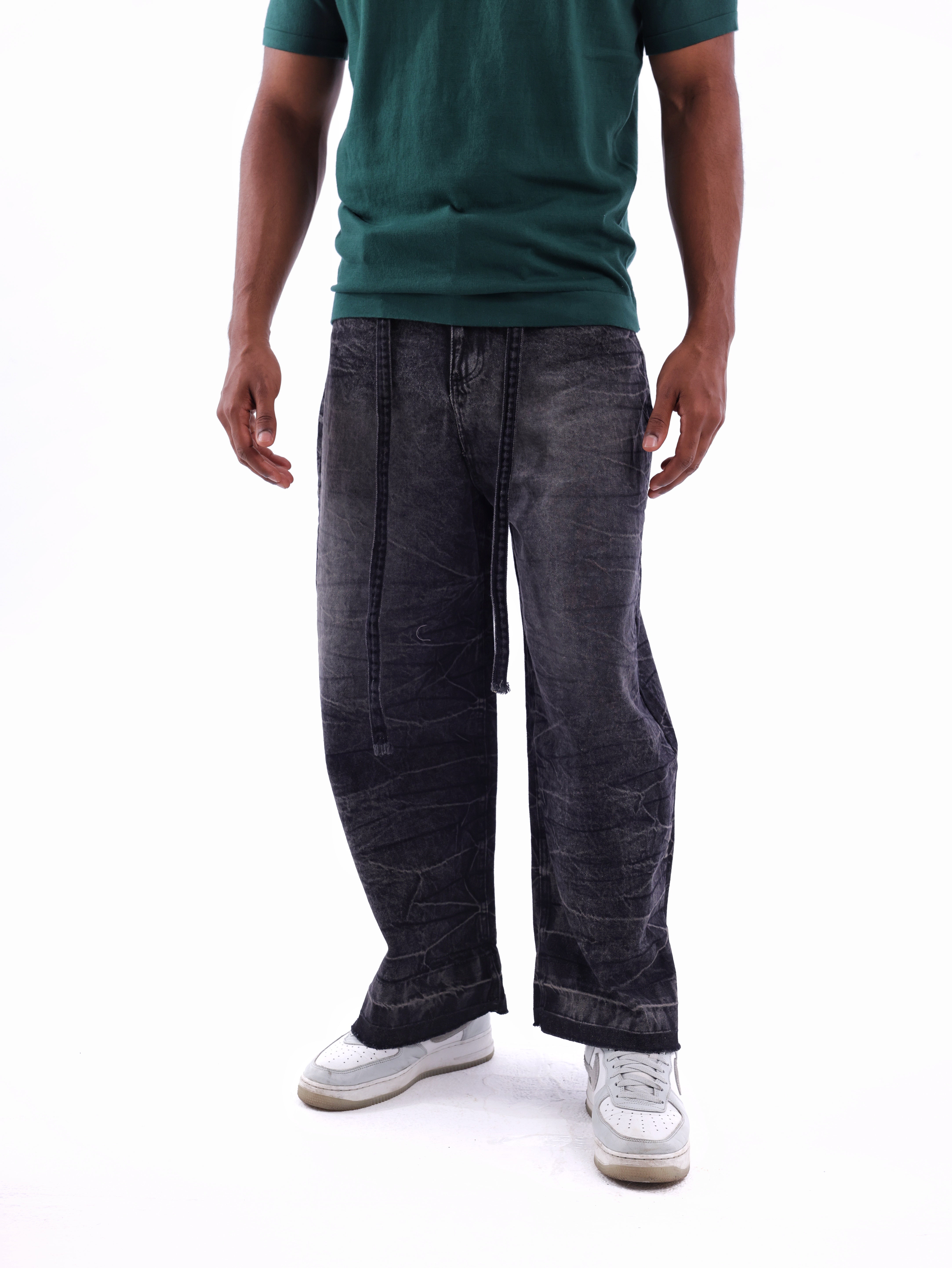 Zip-Tie Super Baggy Denim