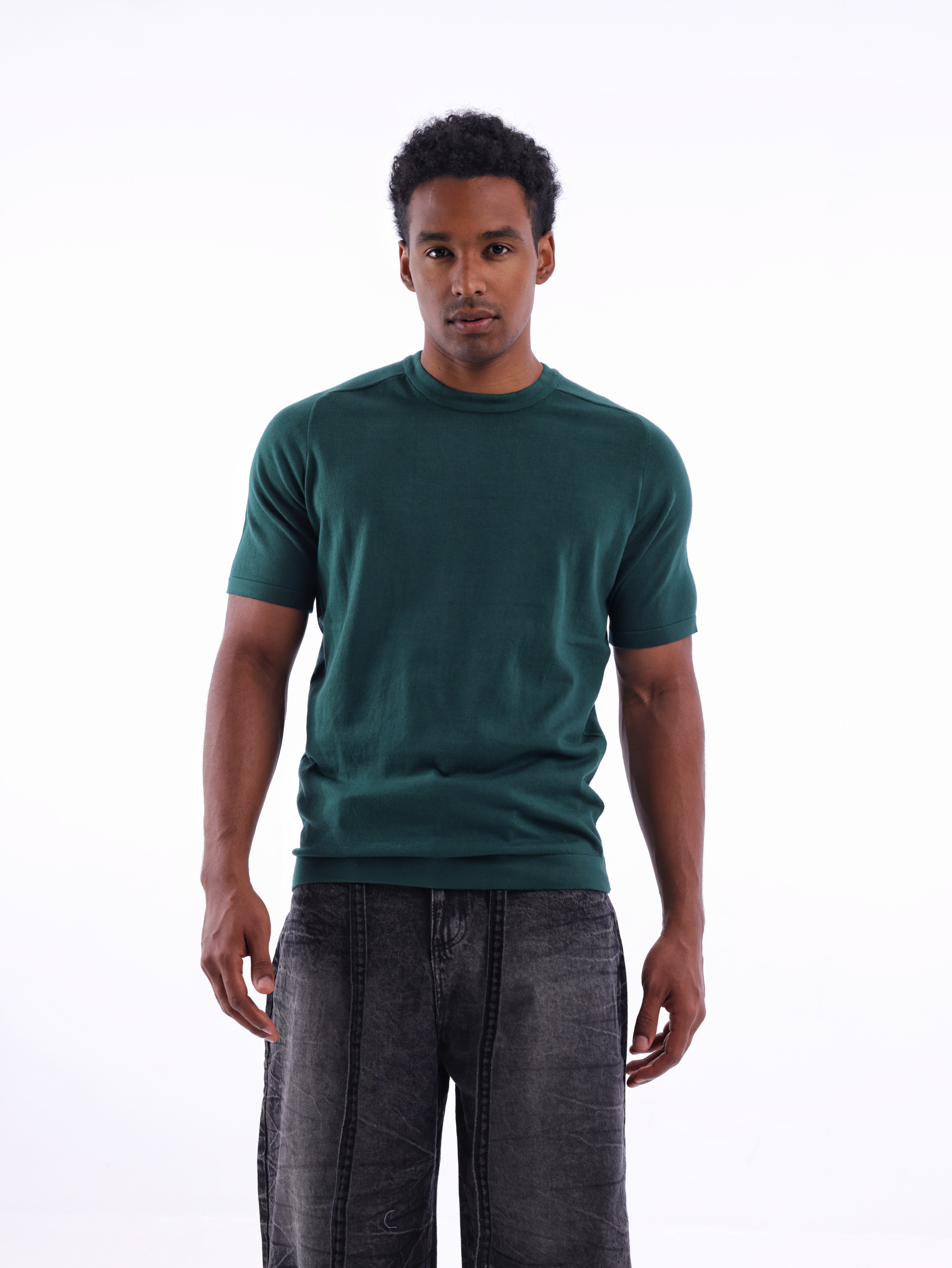 Basic Knit T-Shirt