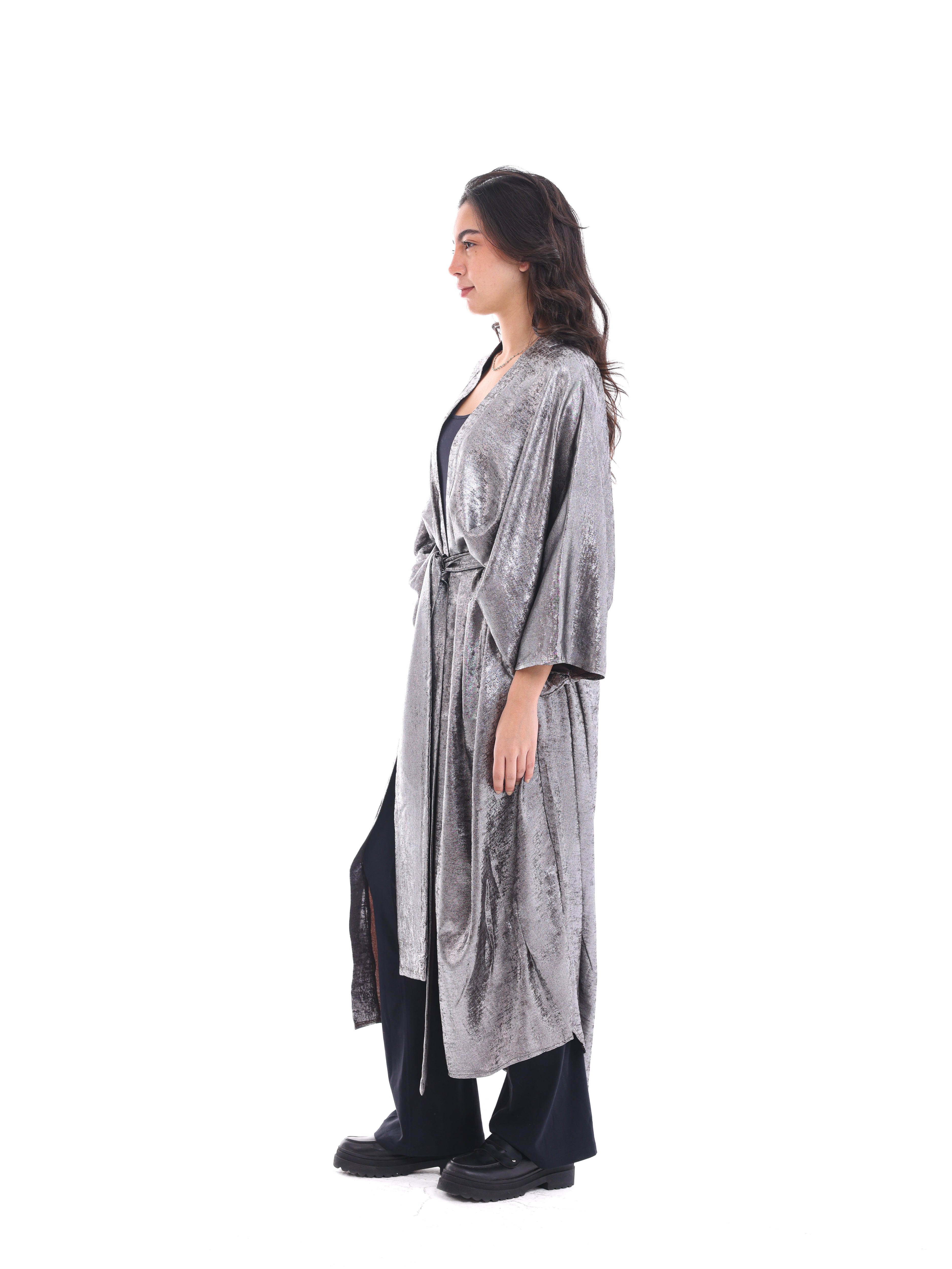 Moon Metallic Kaftan