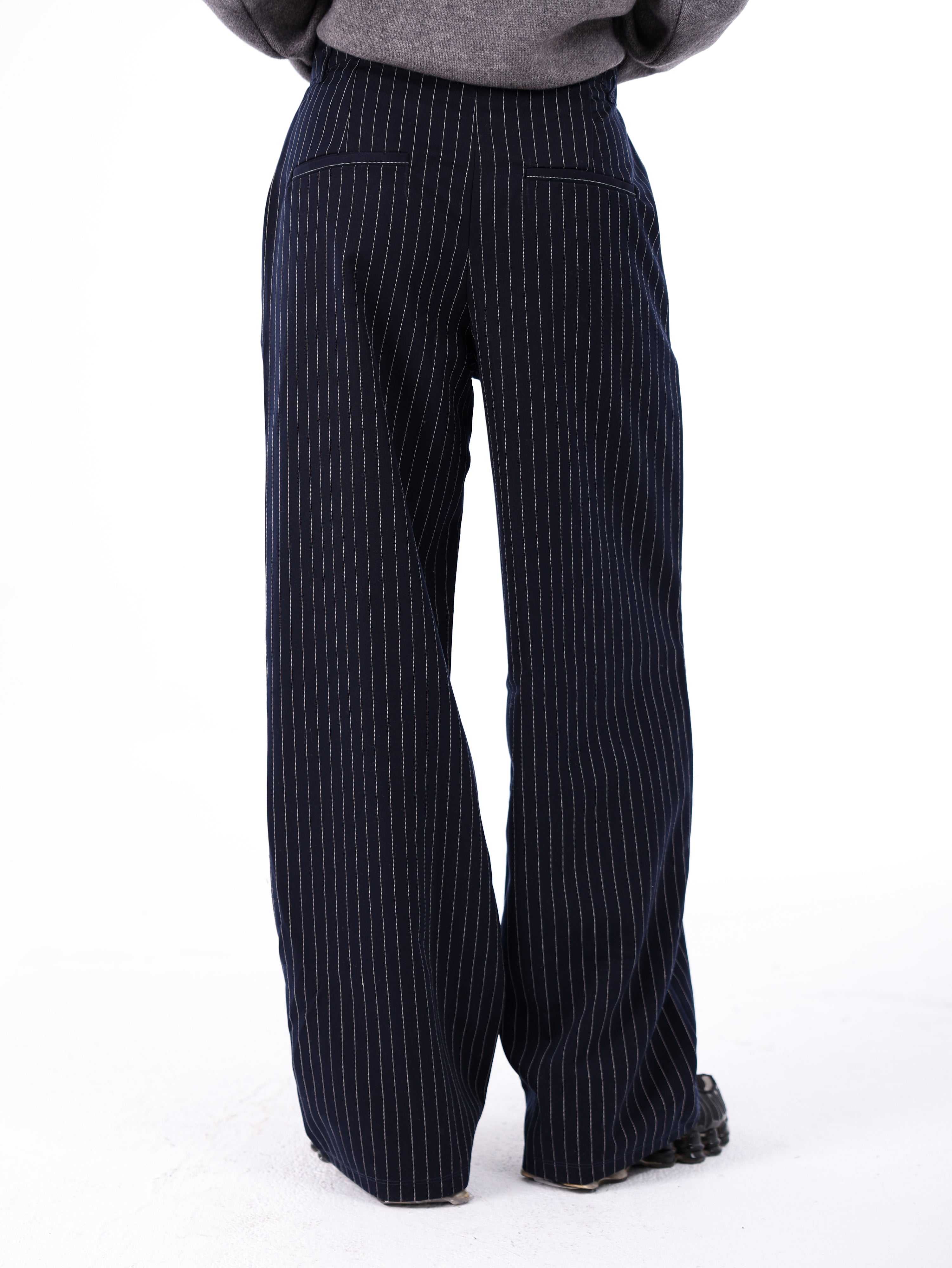 Pinstriped Pants