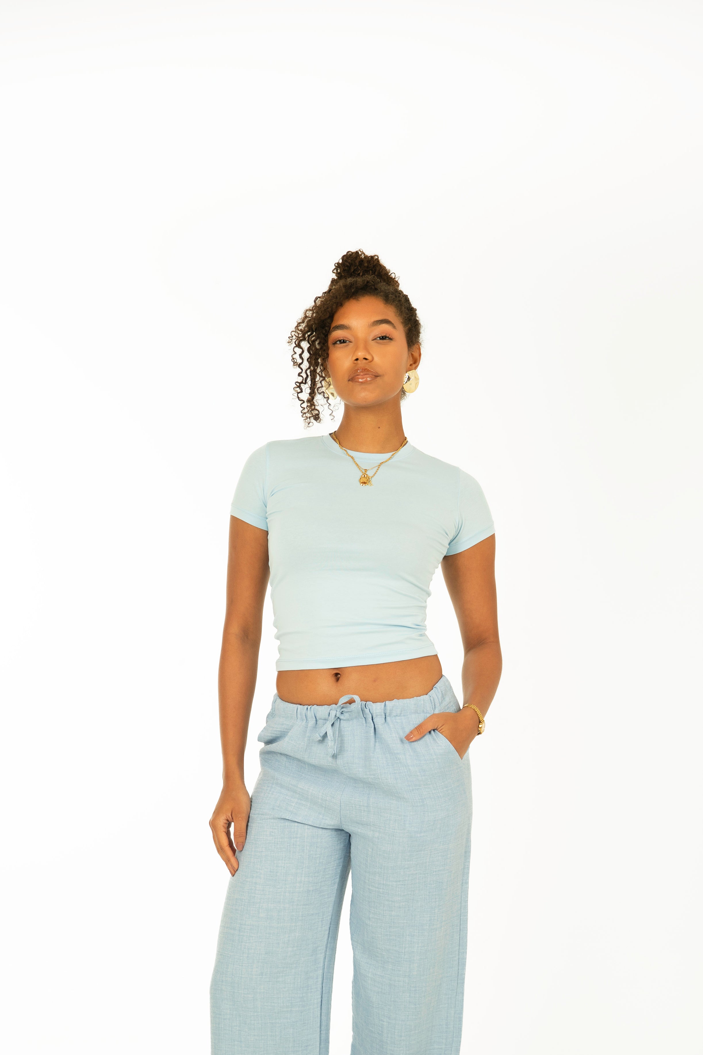 Fitted Cotton Jersey