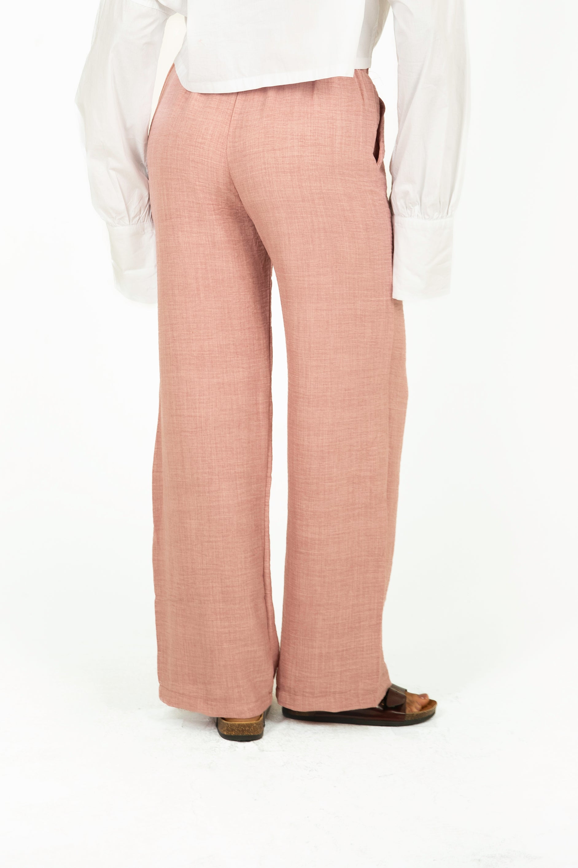 Linen Straight Trousers