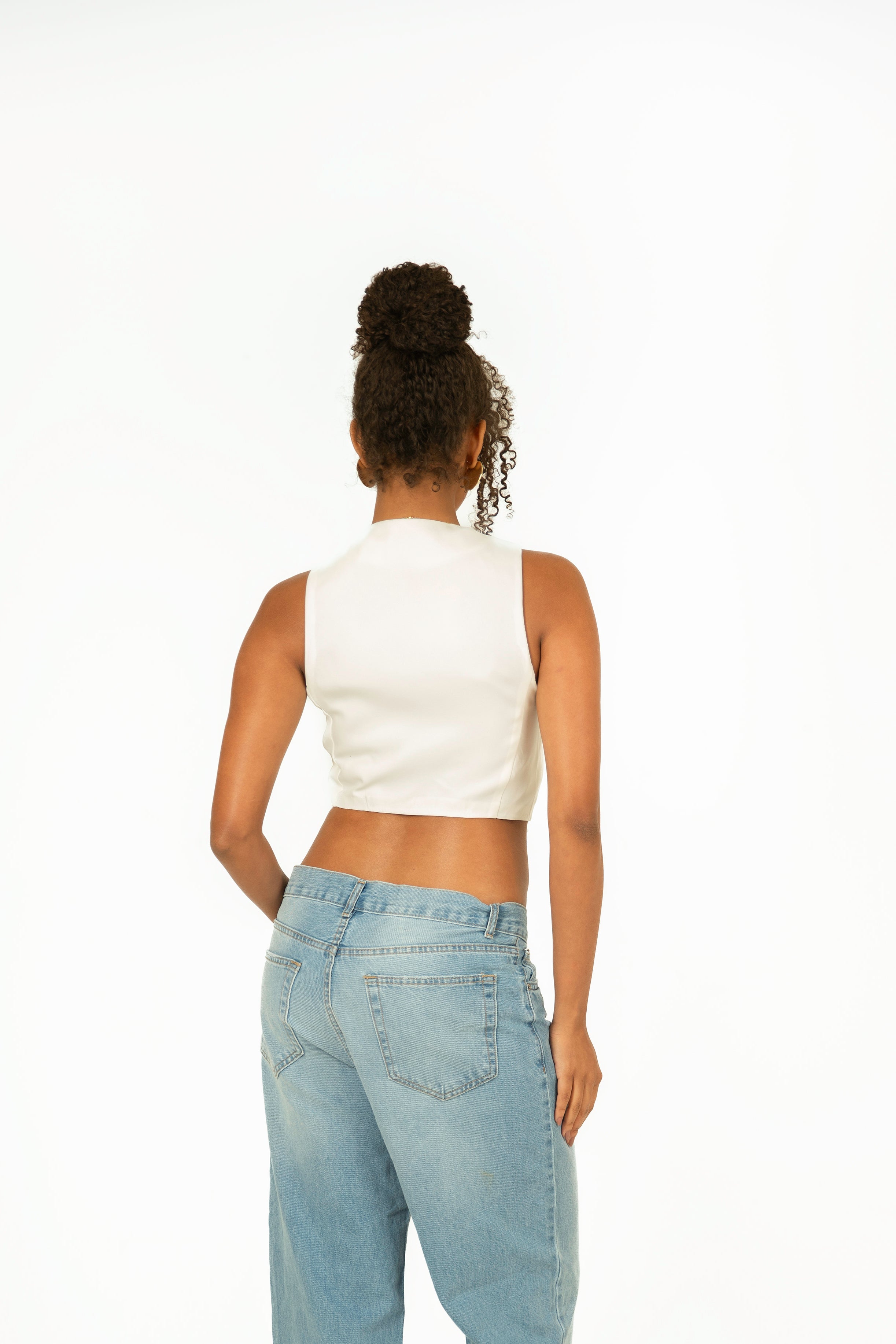 Cropped Vest